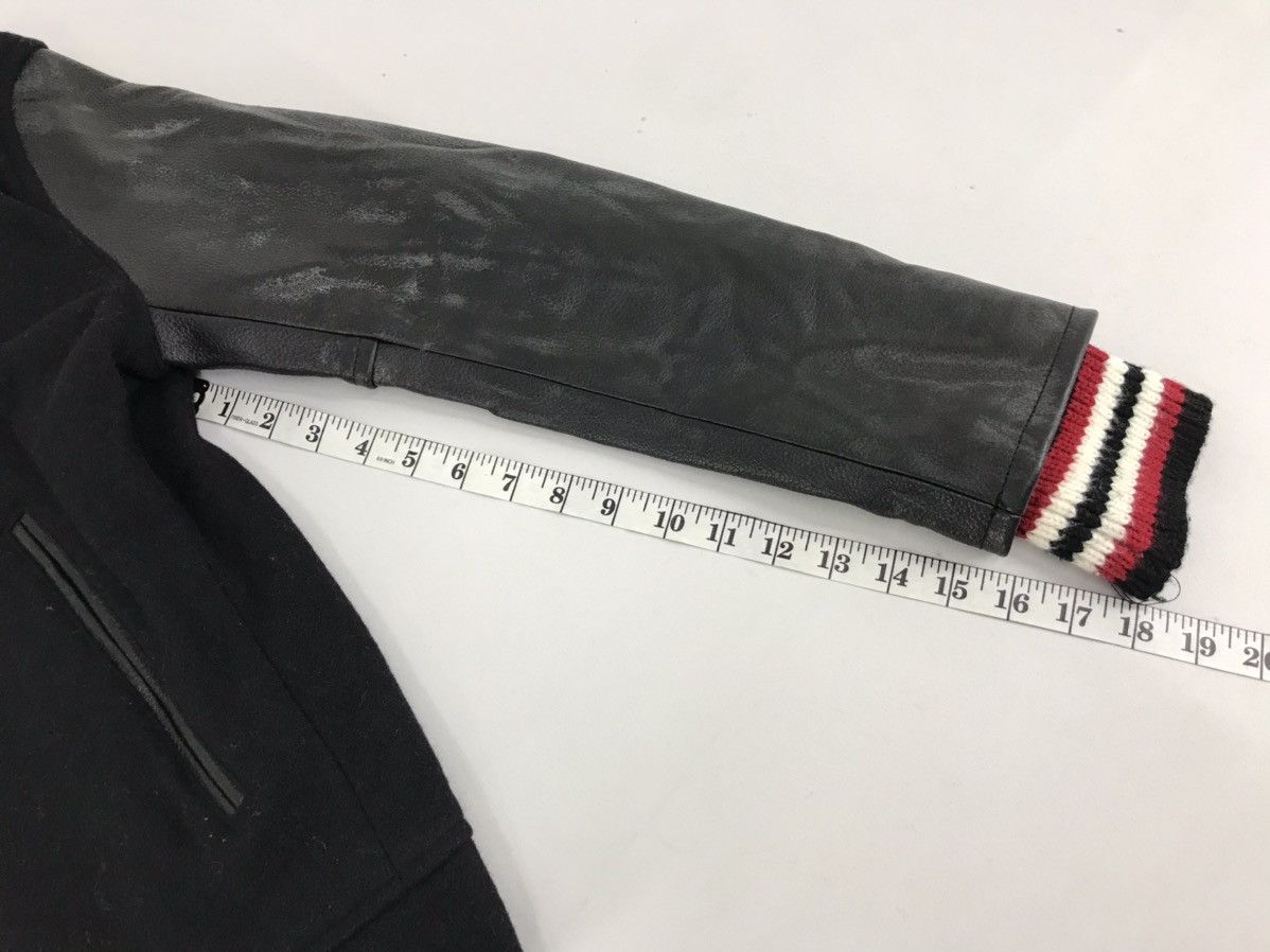 United Arrows United Arrow Day Of Life Wool Varsity Leather Jacket Size US S / EU 44-46 / 1 - 10 Thumbnail