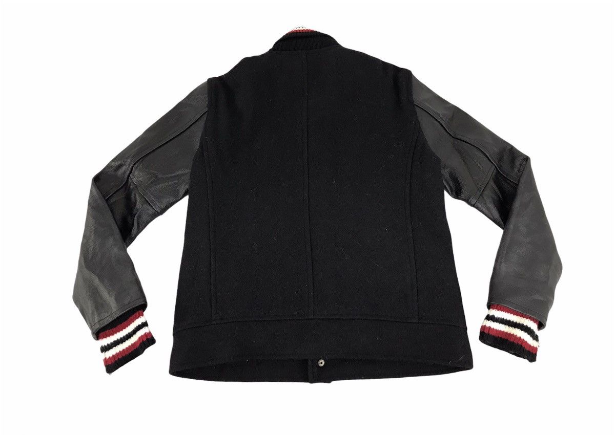 United Arrows United Arrow Day Of Life Wool Varsity Leather Jacket Size US S / EU 44-46 / 1 - 11 Thumbnail