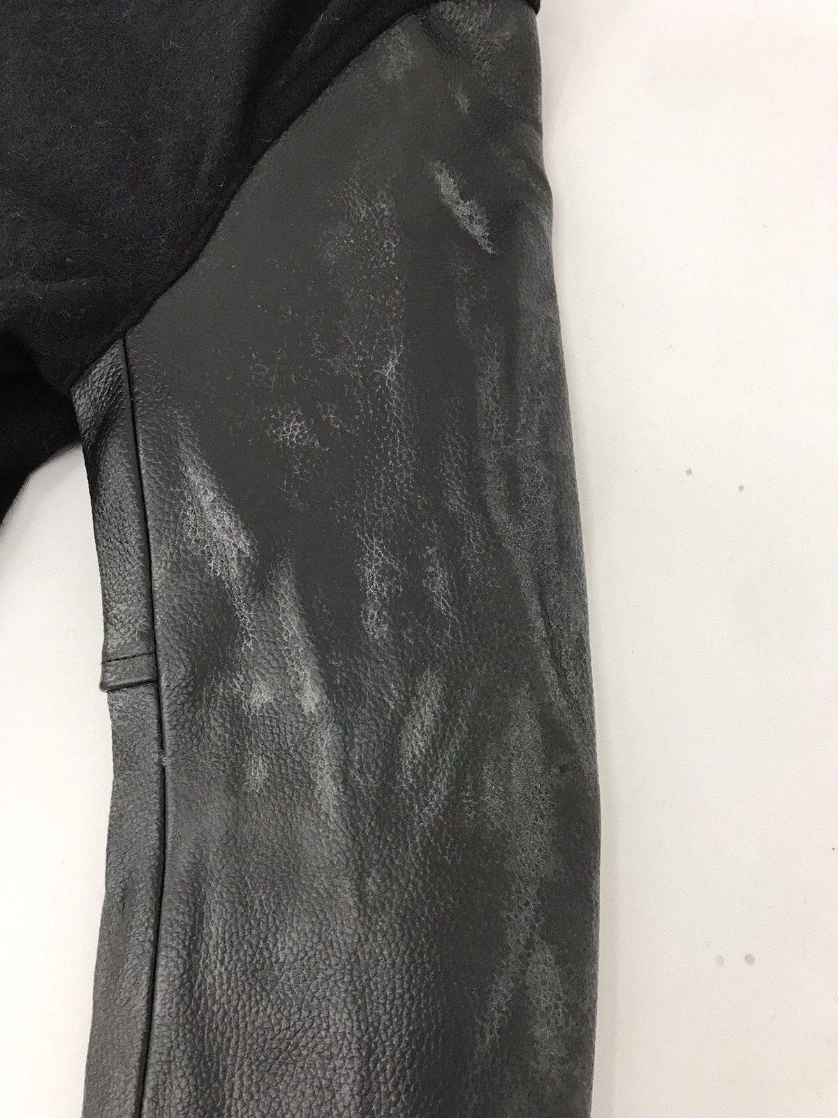 United Arrows United Arrow Day Of Life Wool Varsity Leather Jacket Size US S / EU 44-46 / 1 - 12 Thumbnail