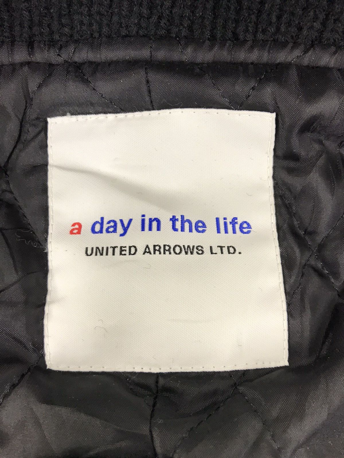 United Arrows United Arrow Day Of Life Wool Varsity Leather Jacket Size US S / EU 44-46 / 1 - 4 Thumbnail
