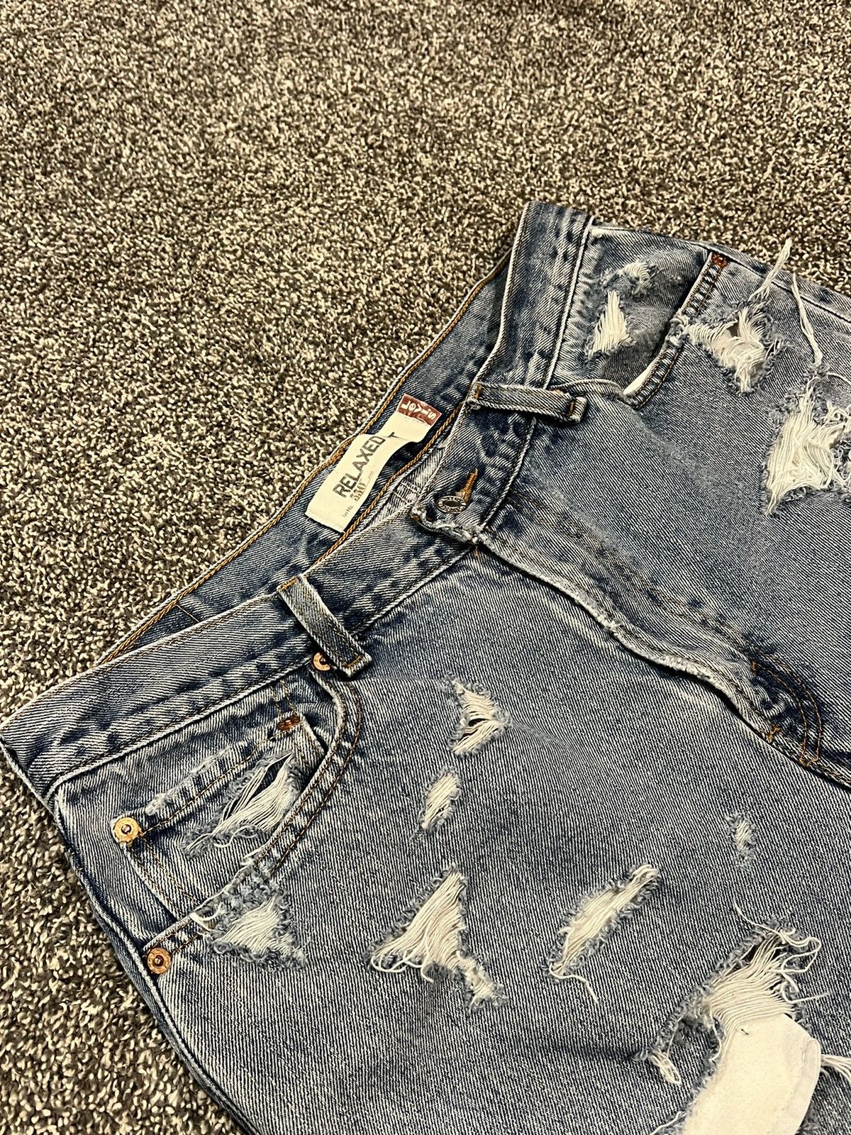 Levi's × Levi's Vintage Clothing × Vintage Baggy Vintage Distressed Levis 550 Size US 34 / EU 50 - 8 Thumbnail