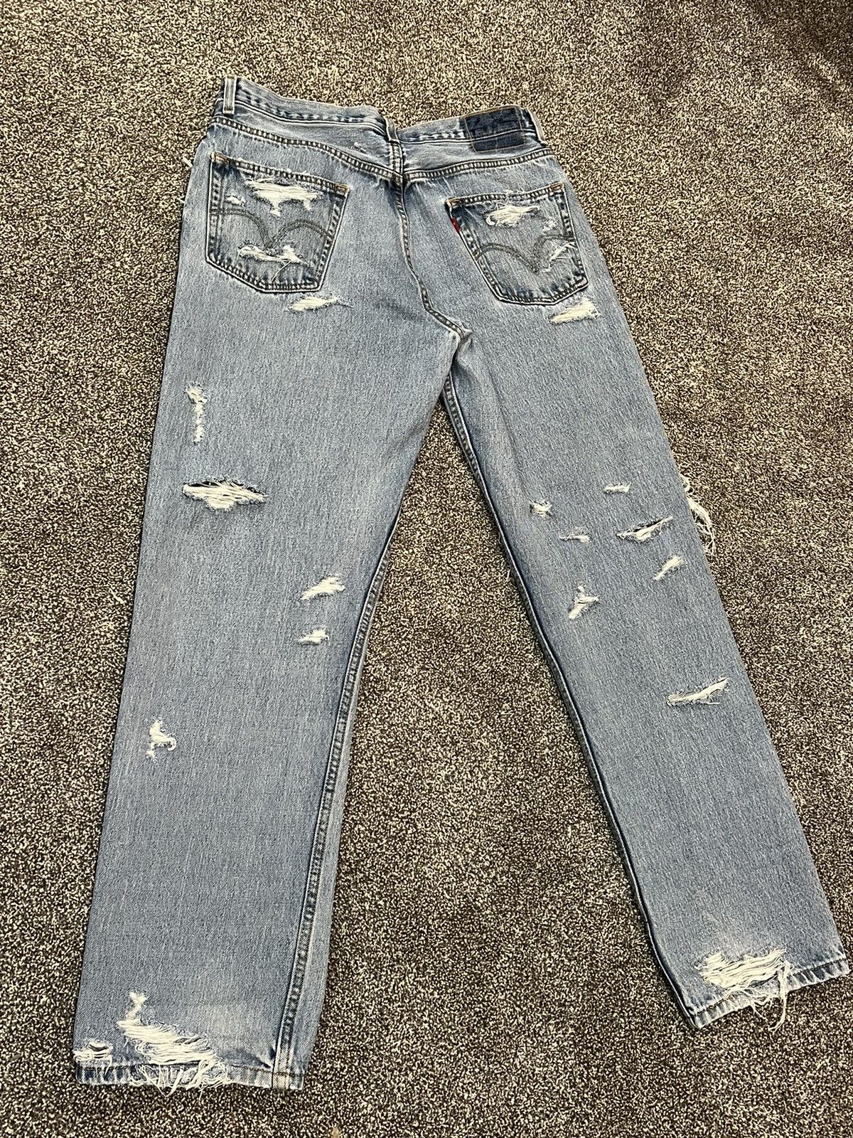 Levi's × Levi's Vintage Clothing × Vintage Baggy Vintage Distressed Levis 550 Size US 34 / EU 50 - 11 Thumbnail