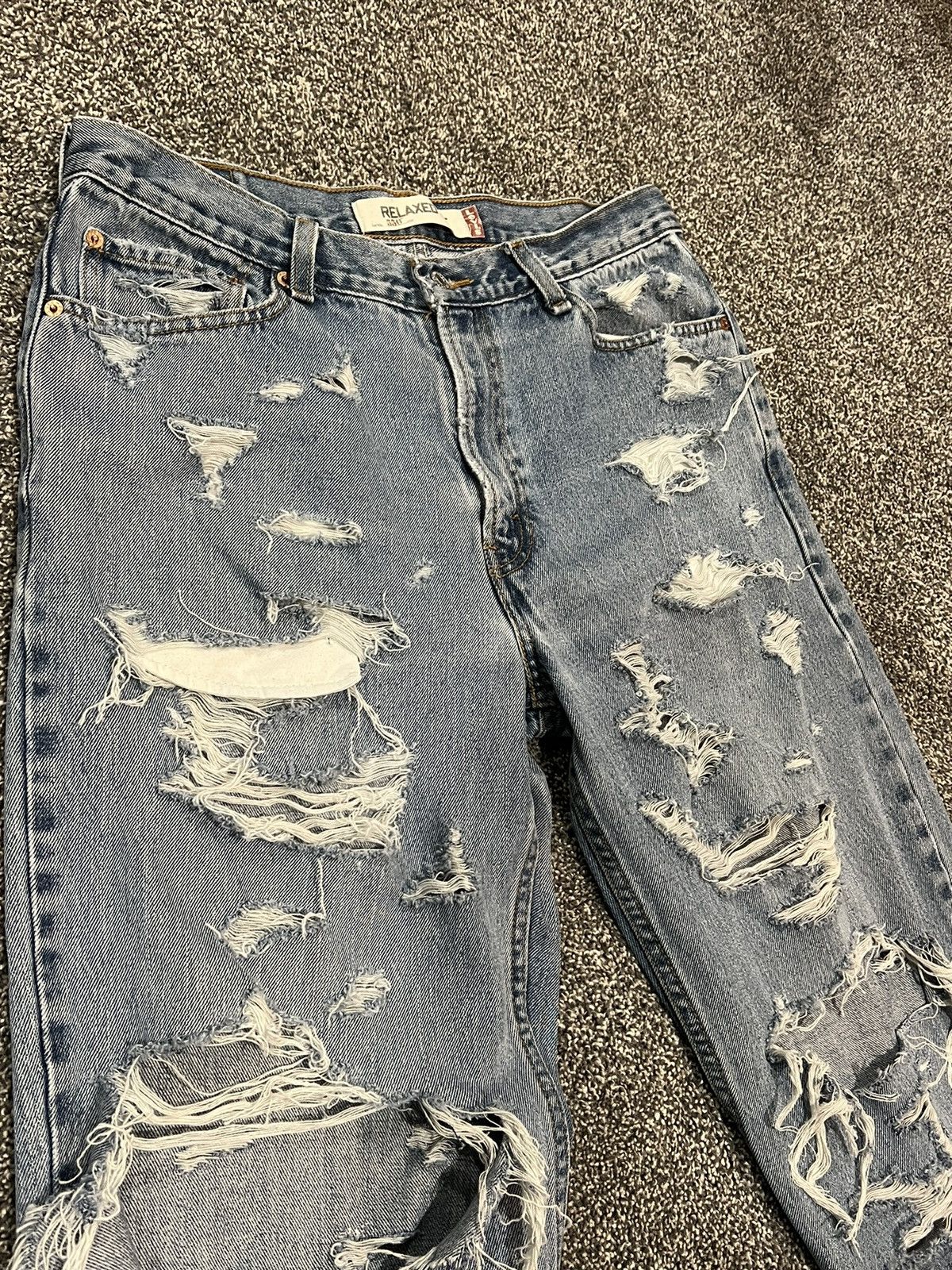 Levi's × Levi's Vintage Clothing × Vintage Baggy Vintage Distressed Levis 550 Size US 34 / EU 50 - 7 Thumbnail