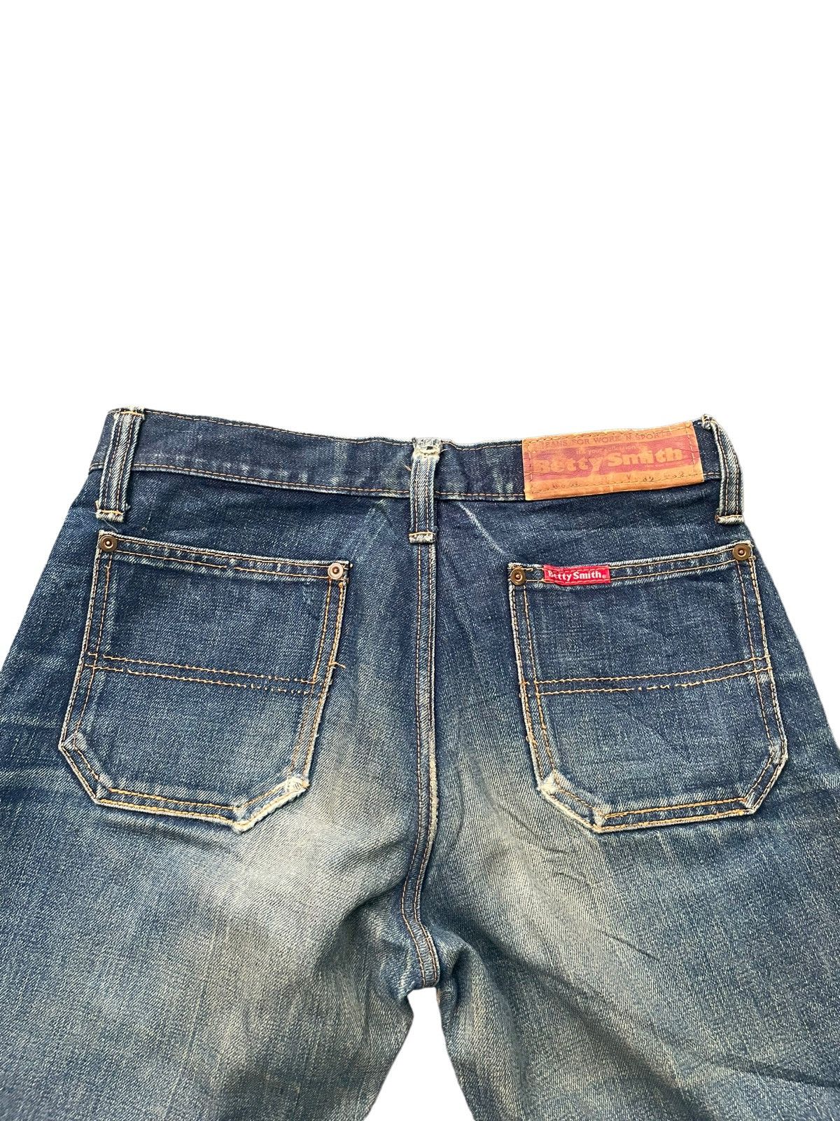 Japanese Brand × Vintage Vintage Betty Smith Sanforized Distresed Jeans Size 32" / US 10 / IT 46 - 10 Thumbnail
