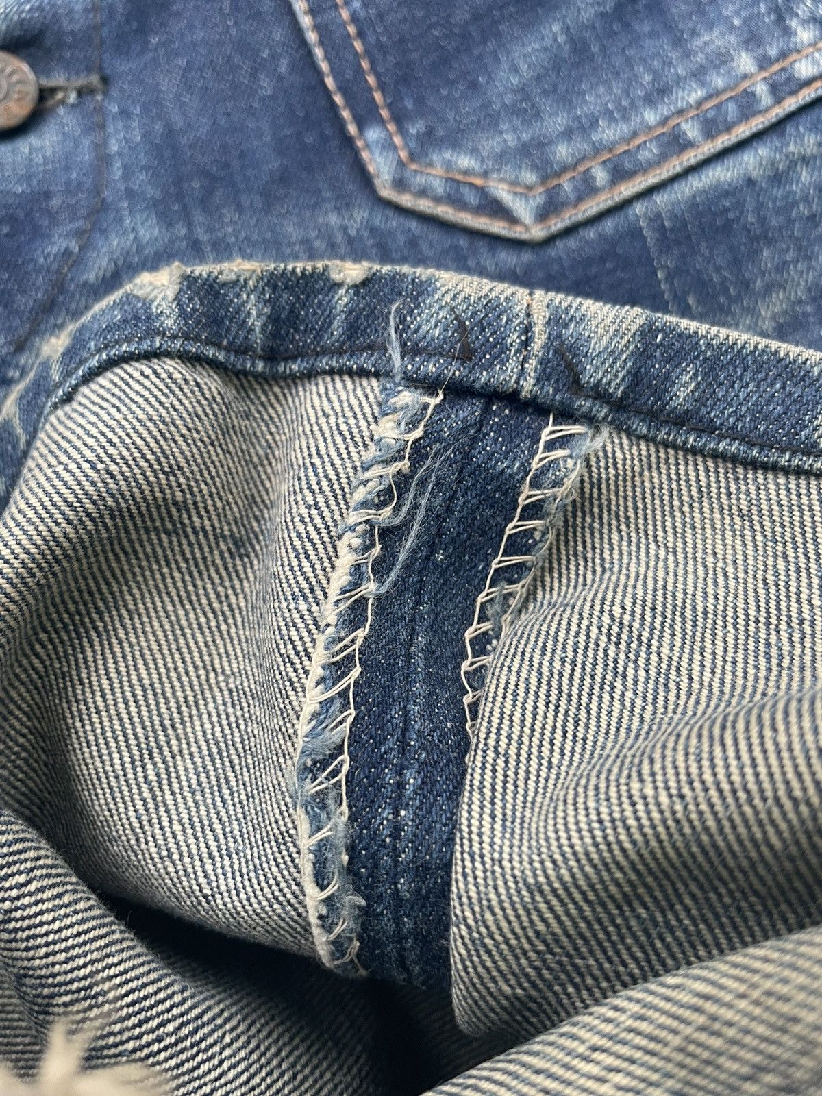 Japanese Brand × Vintage Vintage Betty Smith Sanforized Distresed Jeans Size 32" / US 10 / IT 46 - 14 Thumbnail