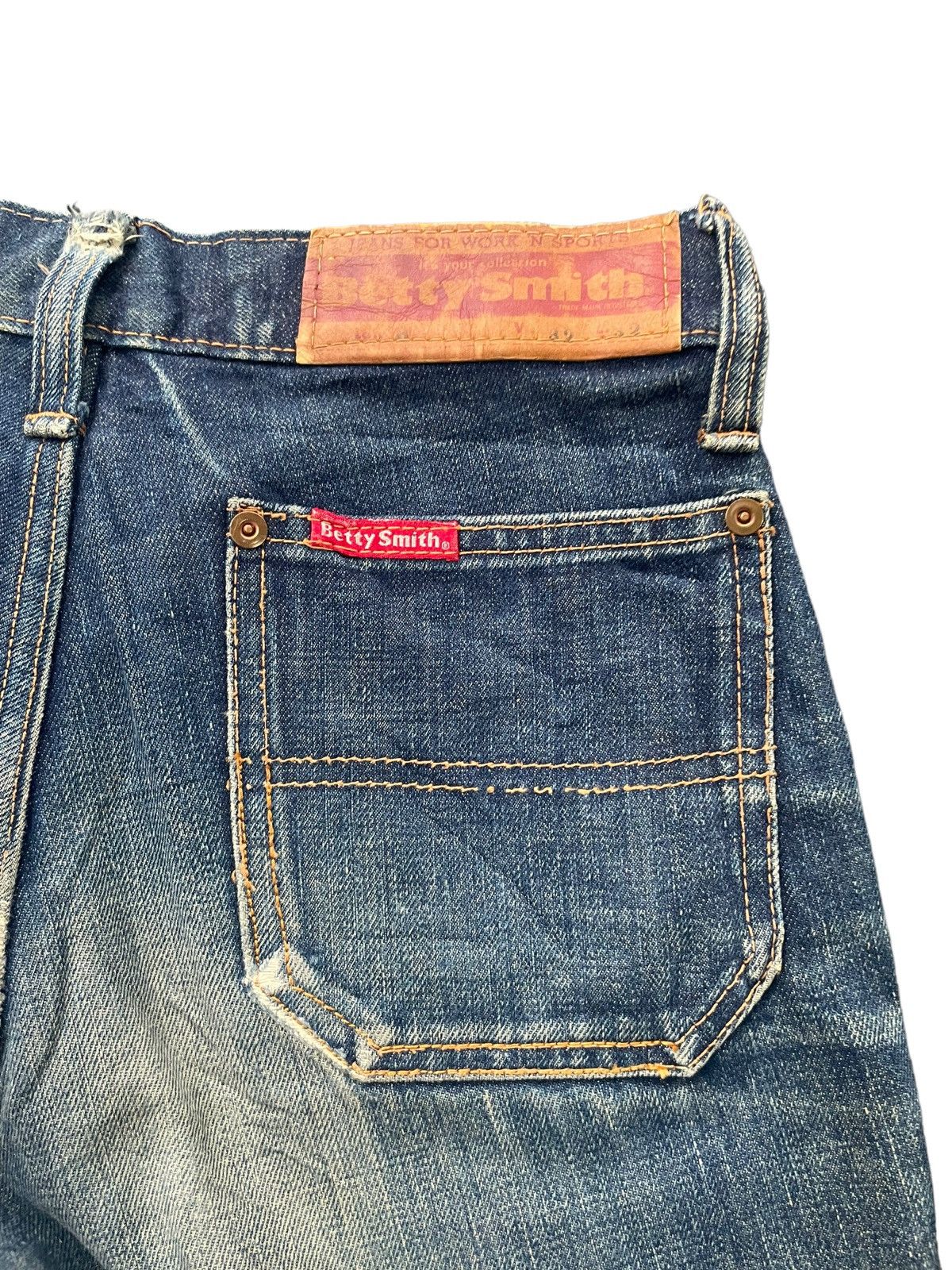 Japanese Brand × Vintage Vintage Betty Smith Sanforized Distresed Jeans Size 32" / US 10 / IT 46 - 11 Thumbnail