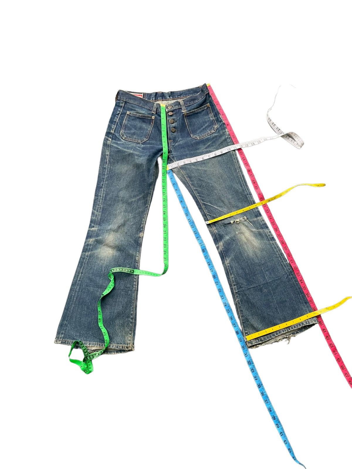 Japanese Brand × Vintage Vintage Betty Smith Sanforized Distresed Jeans Size 32" / US 10 / IT 46 - 19 Thumbnail
