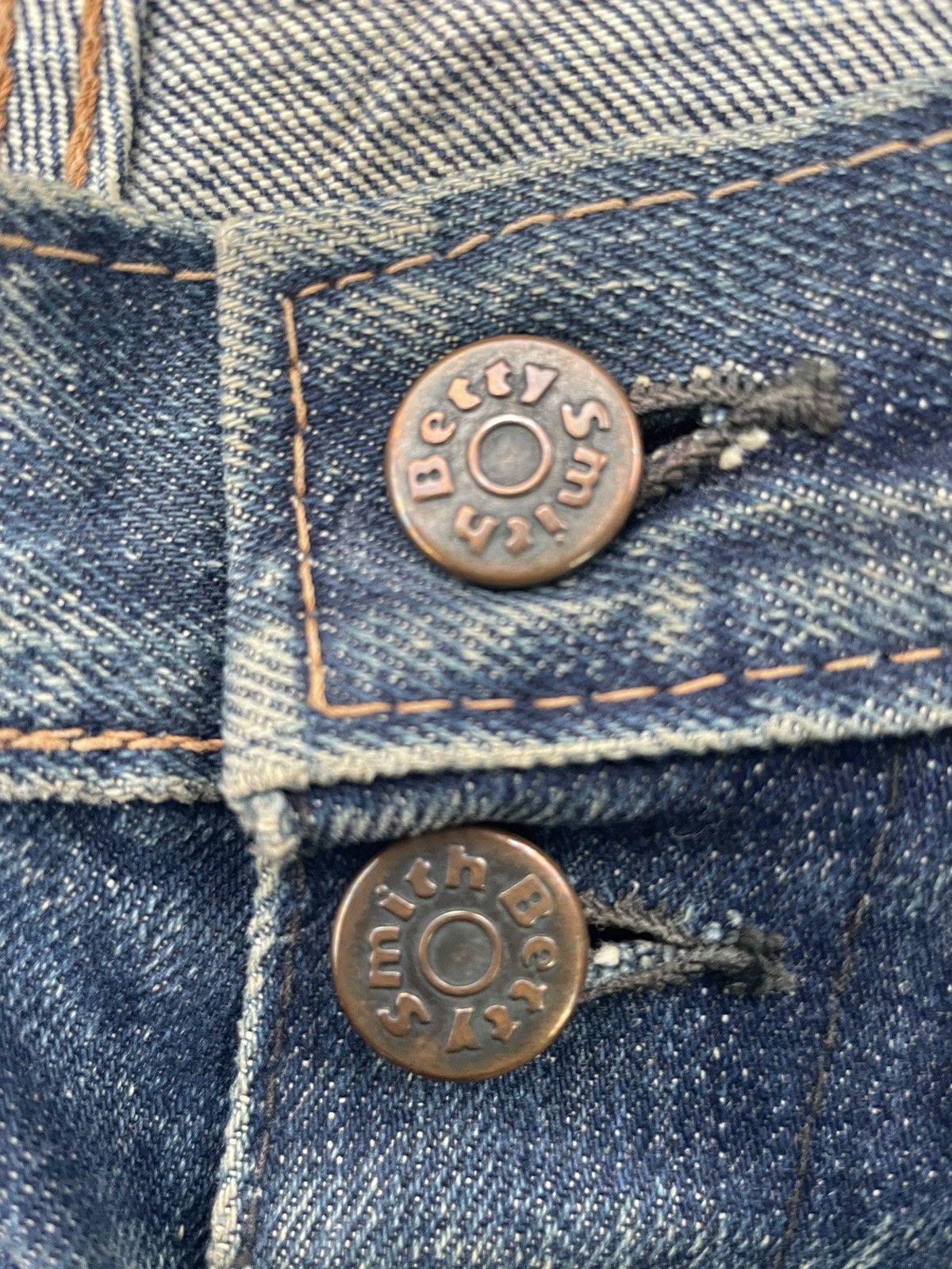 Japanese Brand × Vintage Vintage Betty Smith Sanforized Distresed Jeans Size 32" / US 10 / IT 46 - 17 Thumbnail