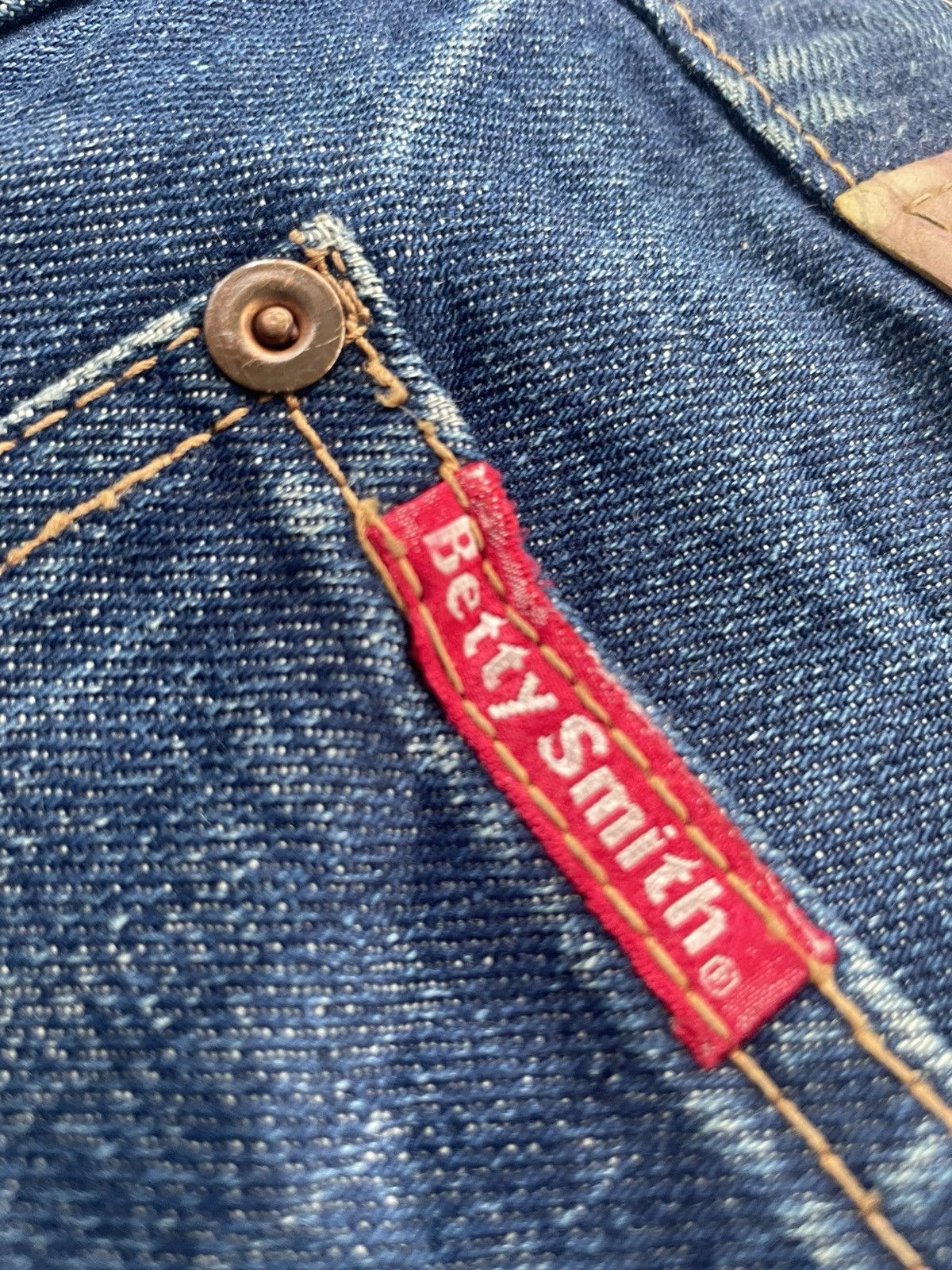 Japanese Brand × Vintage Vintage Betty Smith Sanforized Distresed Jeans Size 32" / US 10 / IT 46 - 13 Thumbnail