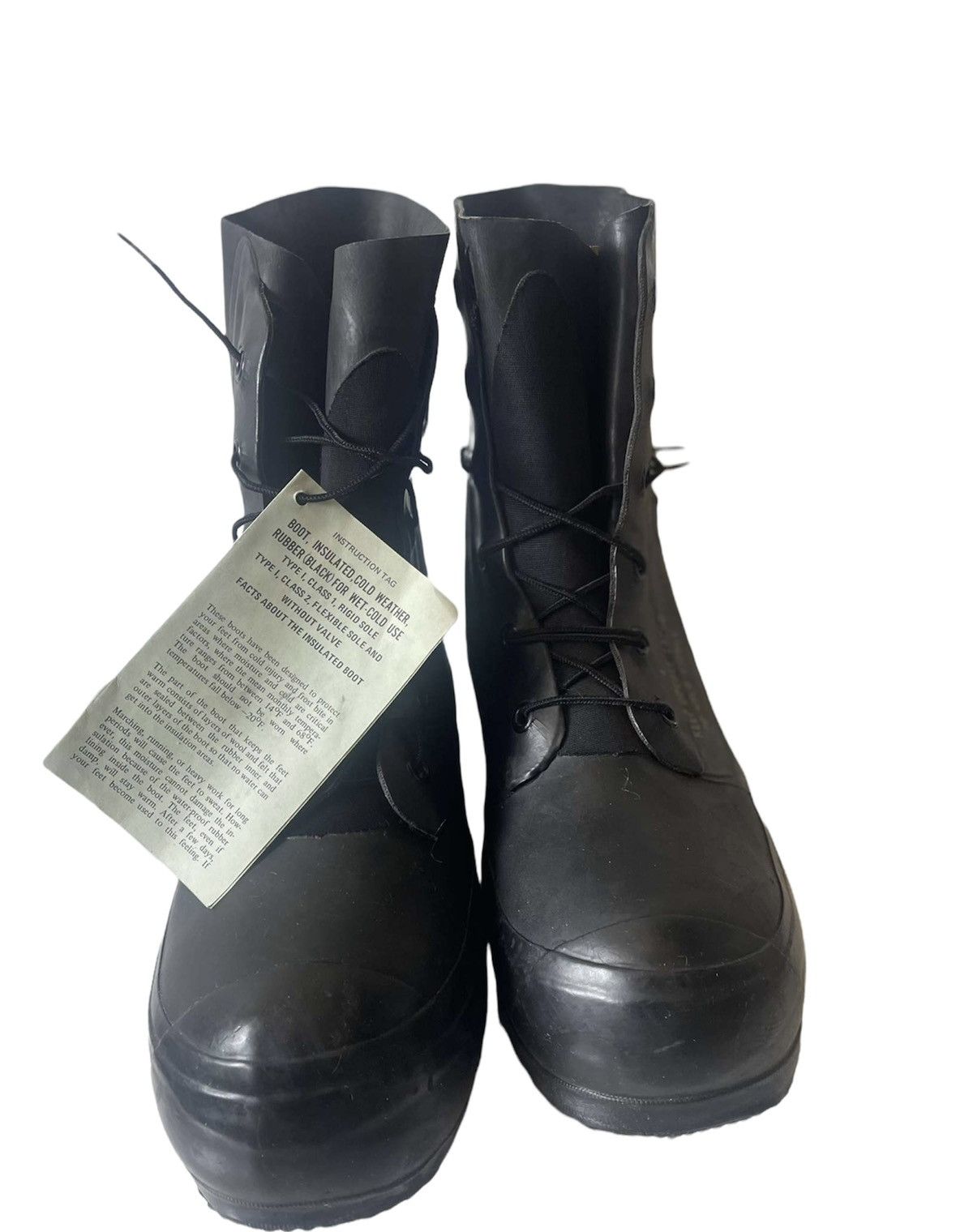 image of Black Bata Mickey Boots / Raf Runway Boot/ New, Men's (Size 8)