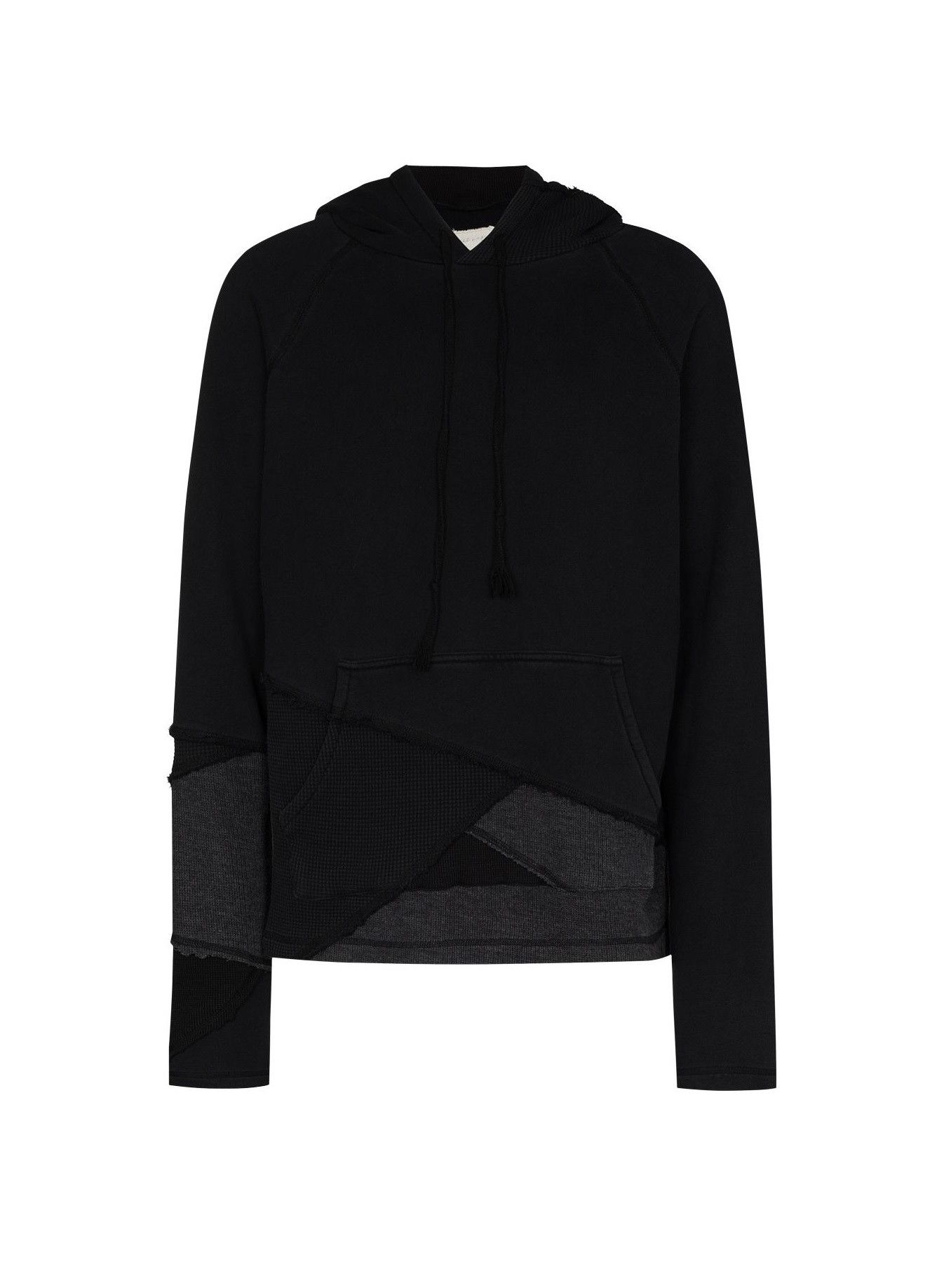 Greg Lauren Greg Lauren Oversized Black Fragmented Hoodie. Size US S / EU 44-46 / 1 - 1 Thumbnail
