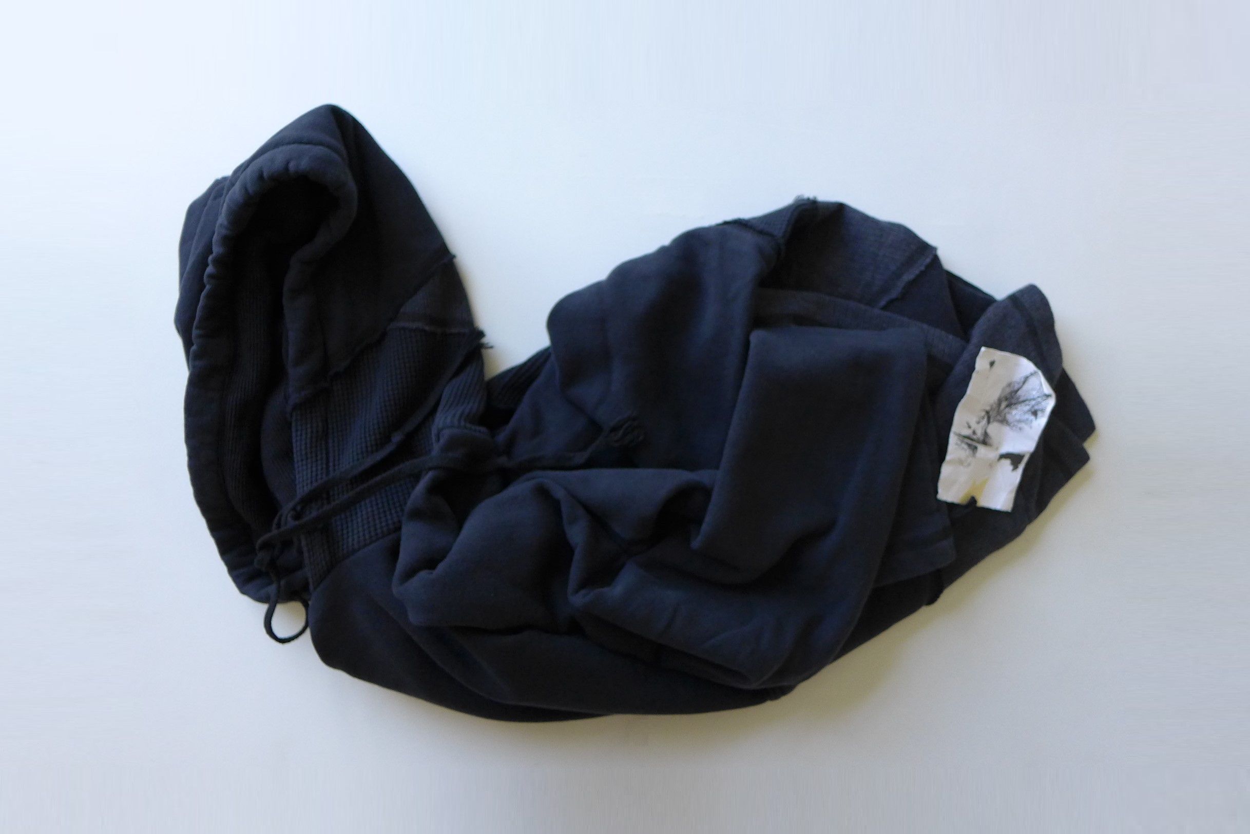 Greg Lauren Greg Lauren Oversized Black Fragmented Hoodie. Size US S / EU 44-46 / 1 - 6 Thumbnail