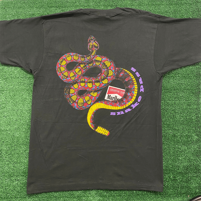 Vintage Crazy Vintage 90s Marlboro Snake Pass Single Stitch T