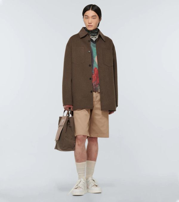 Acne Studios Acne Studios Oversized Domen Jacket - Fox Grey Wool Size US M / EU 48-50 / 2 - 2 Thumbnail