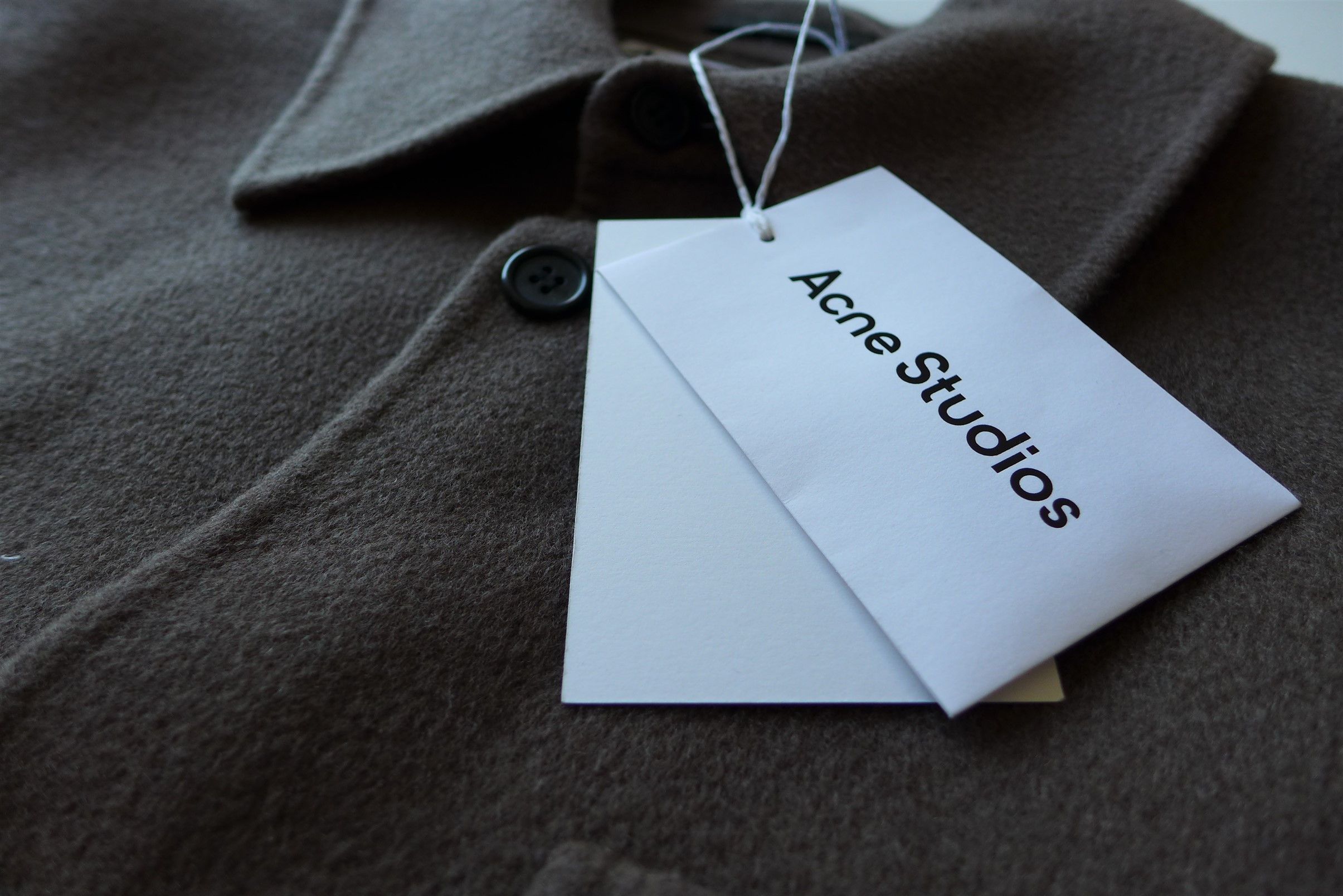Acne Studios Acne Studios Oversized Domen Jacket - Fox Grey Wool Size US M / EU 48-50 / 2 - 8 Thumbnail