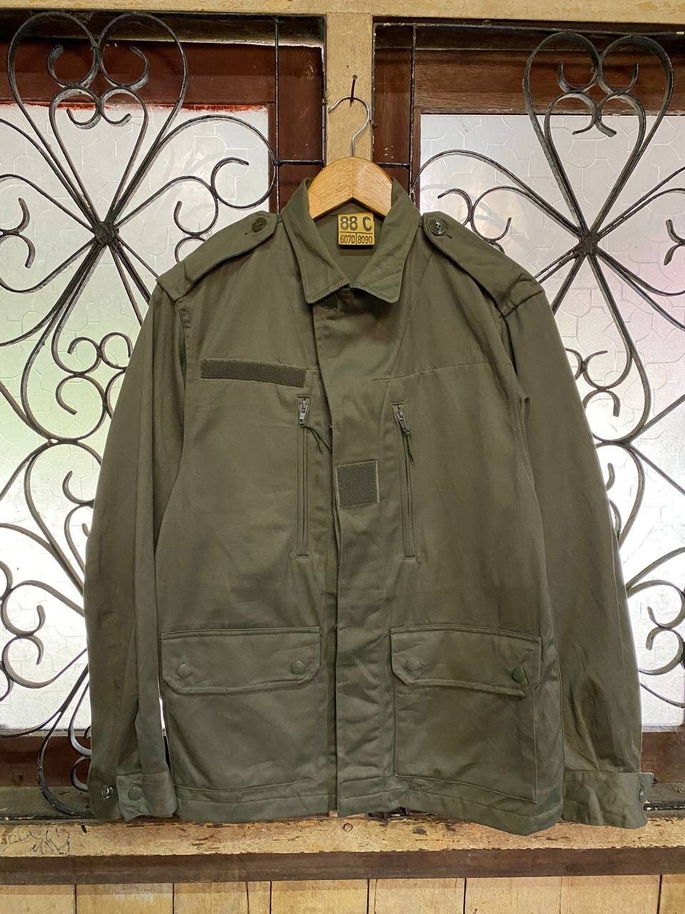 Vintage 80s VINTAGE ARMY JACKET VETIFLER FLERS 88C Size US S / EU 44-46 / 1 - 3 Thumbnail