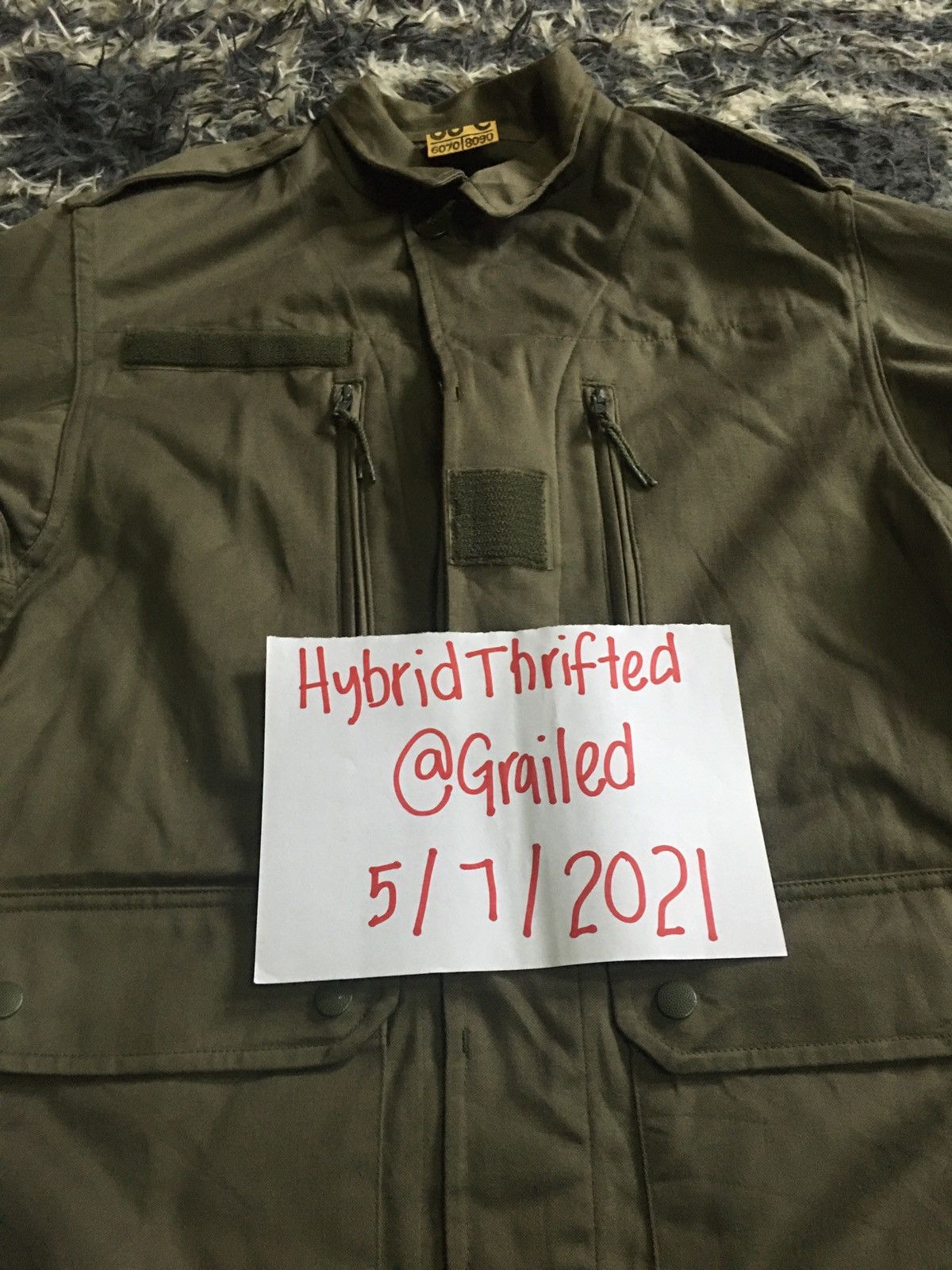 Vintage 80s VINTAGE ARMY JACKET VETIFLER FLERS 88C Size US S / EU 44-46 / 1 - 19 Thumbnail