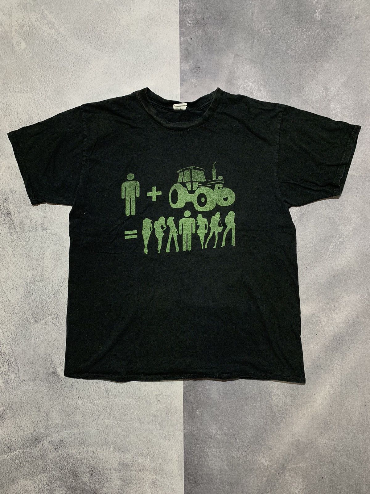 Vintage Vintage Y2K Humor t-shirt streetwear big logo size XL Size US XL / EU 56 / 4 - 1 Thumbnail