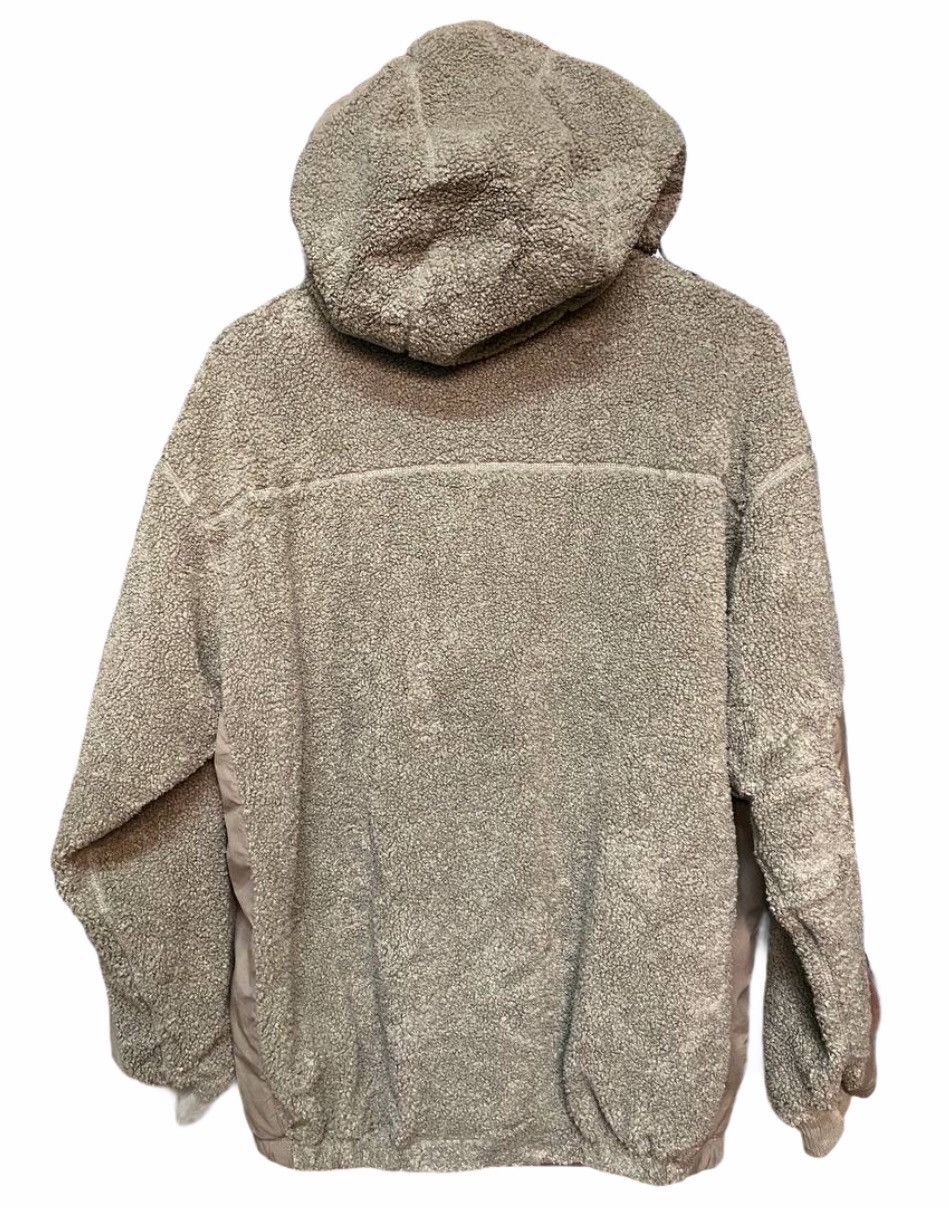 Japanese Brand GU WOOL BLEND SHERPA FLEECE HOODED JACKET Size US L / EU 52-54 / 3 - 2 Thumbnail