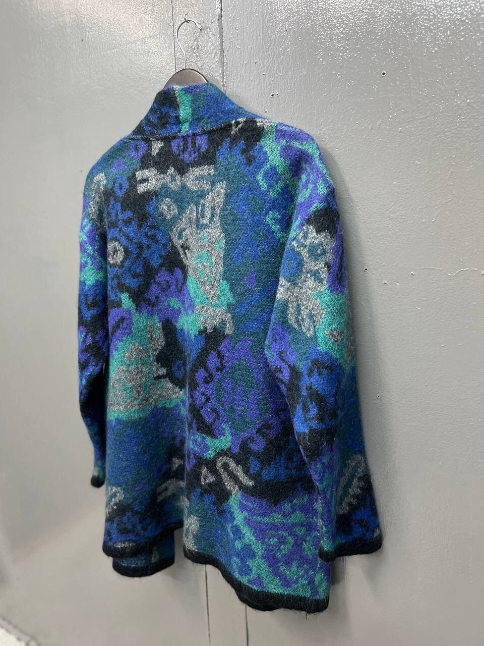 Jaeger JAEGER MOHAIR CARDIGAN Size US L / EU 52-54 / 3 - 12 Thumbnail