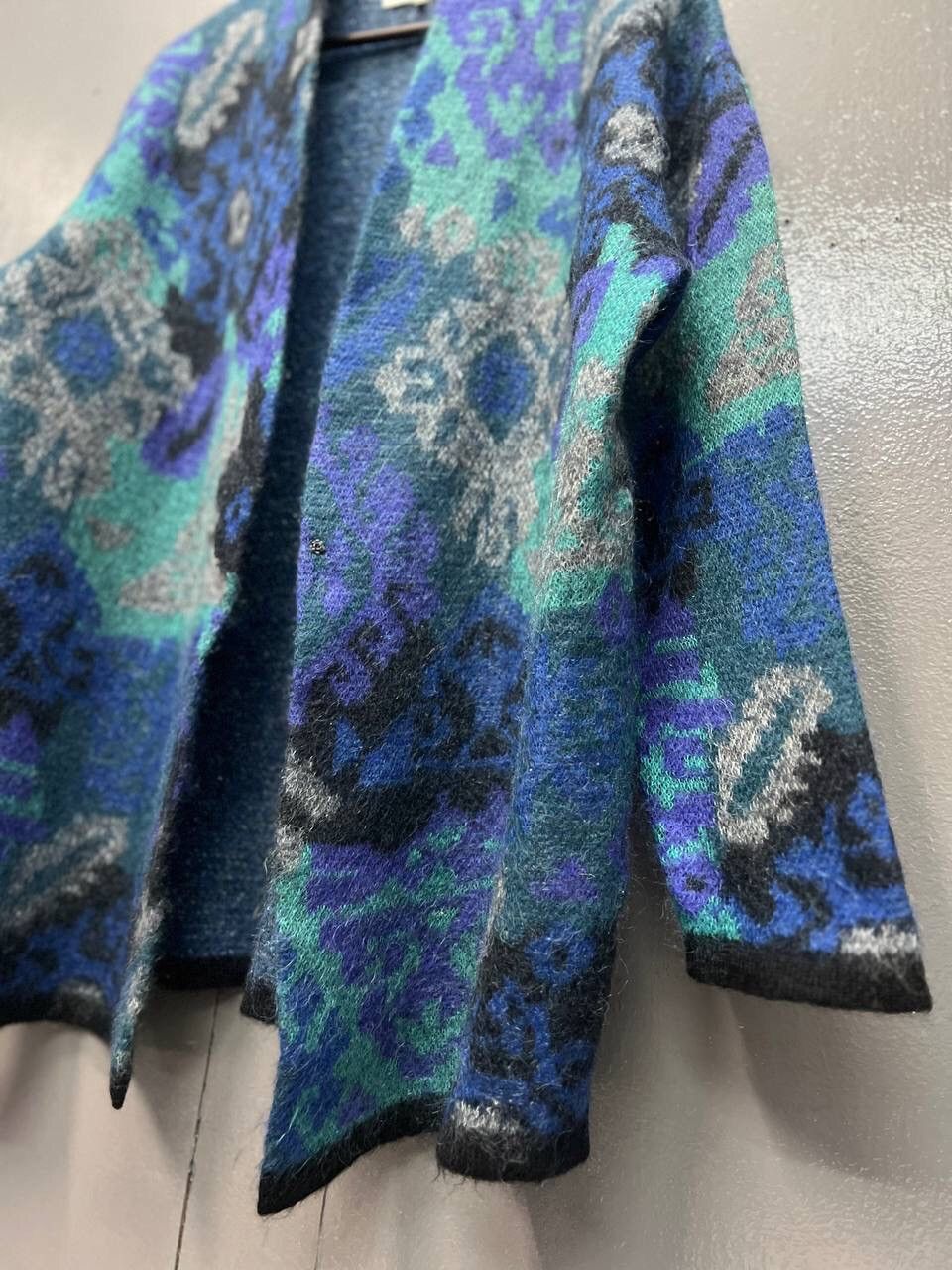 Jaeger JAEGER MOHAIR CARDIGAN Size US L / EU 52-54 / 3 - 7 Thumbnail
