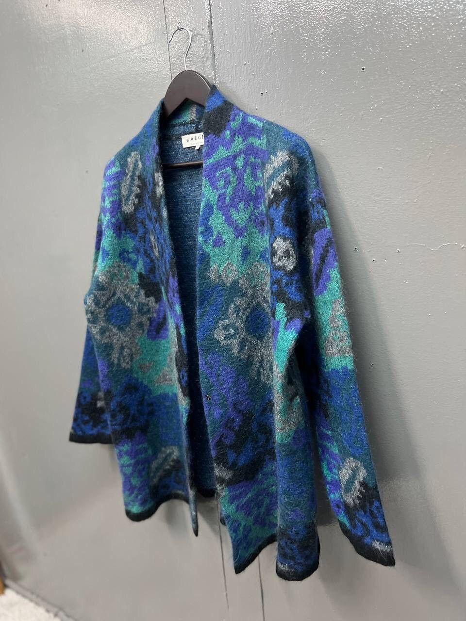 Jaeger JAEGER MOHAIR CARDIGAN Size US L / EU 52-54 / 3 - 4 Thumbnail