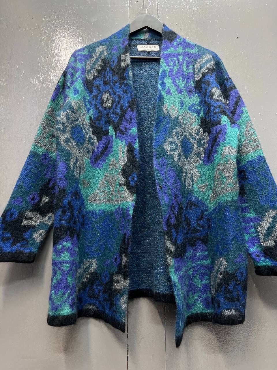 Jaeger JAEGER MOHAIR CARDIGAN Size US L / EU 52-54 / 3 - 5 Thumbnail
