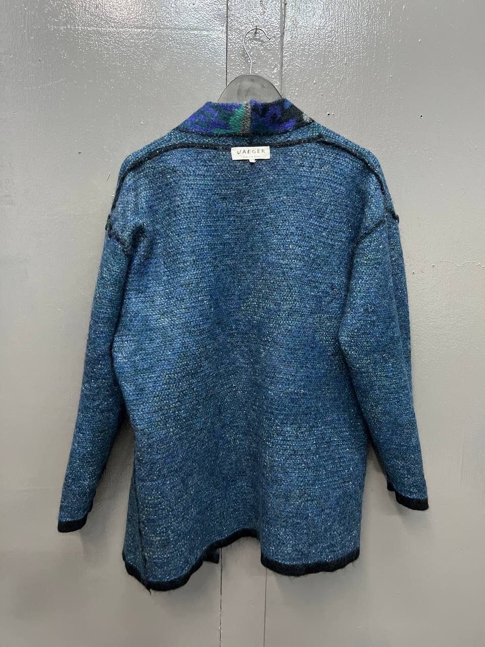 Jaeger JAEGER MOHAIR CARDIGAN Size US L / EU 52-54 / 3 - 15 Thumbnail