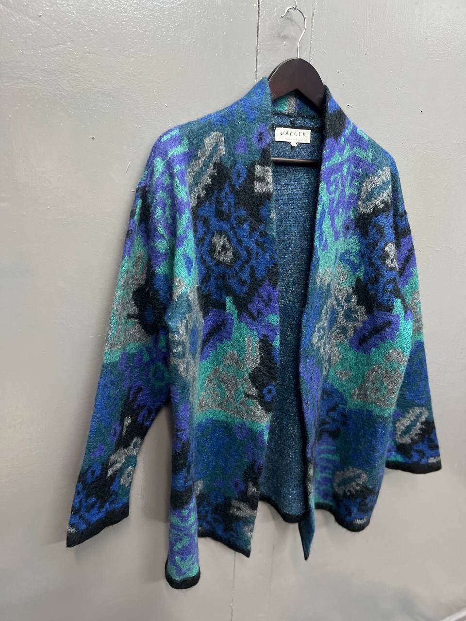 Jaeger JAEGER MOHAIR CARDIGAN Size US L / EU 52-54 / 3 - 3 Thumbnail