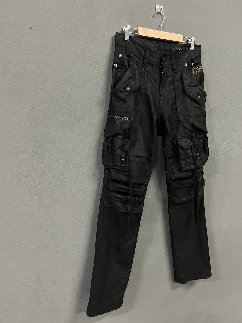 Japanese Brand STEALS JACKROSE LUV MAISON BONDAGE PANTS Size US 31 - 3 Thumbnail