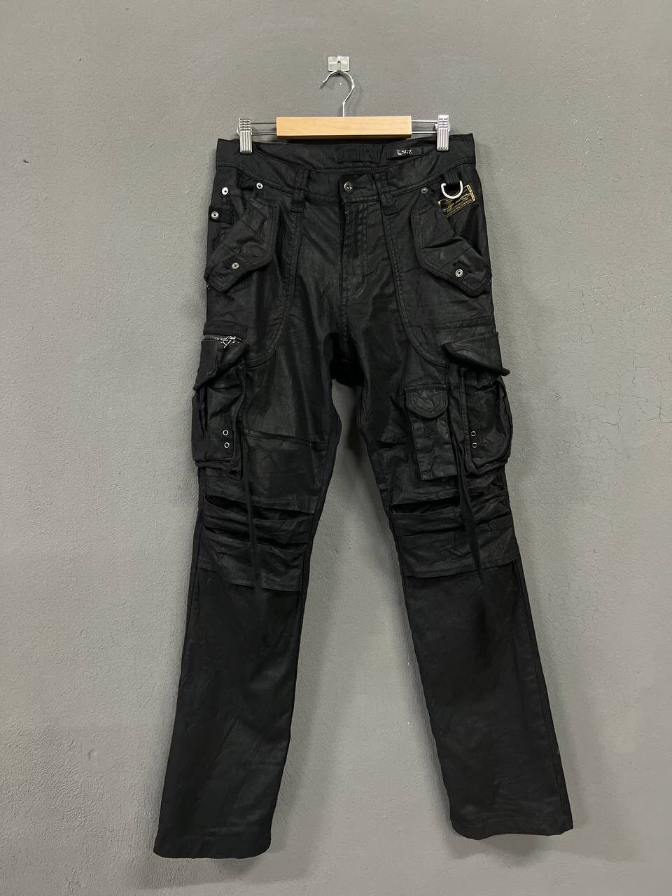 Japanese Brand STEALS JACKROSE LUV MAISON BONDAGE PANTS Size US 31 - 1 Thumbnail