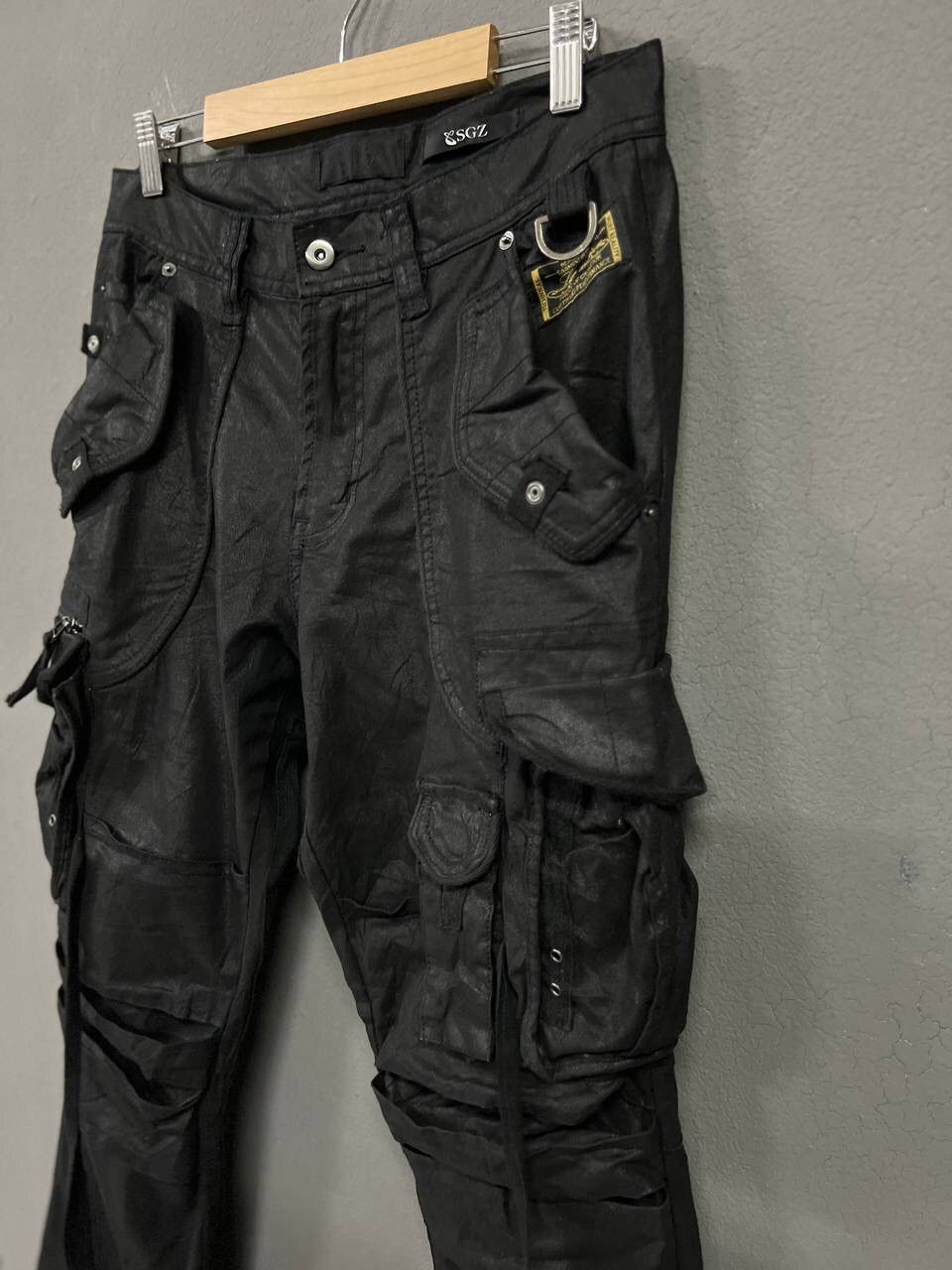 Japanese Brand STEALS JACKROSE LUV MAISON BONDAGE PANTS Size US 31 - 7 Thumbnail