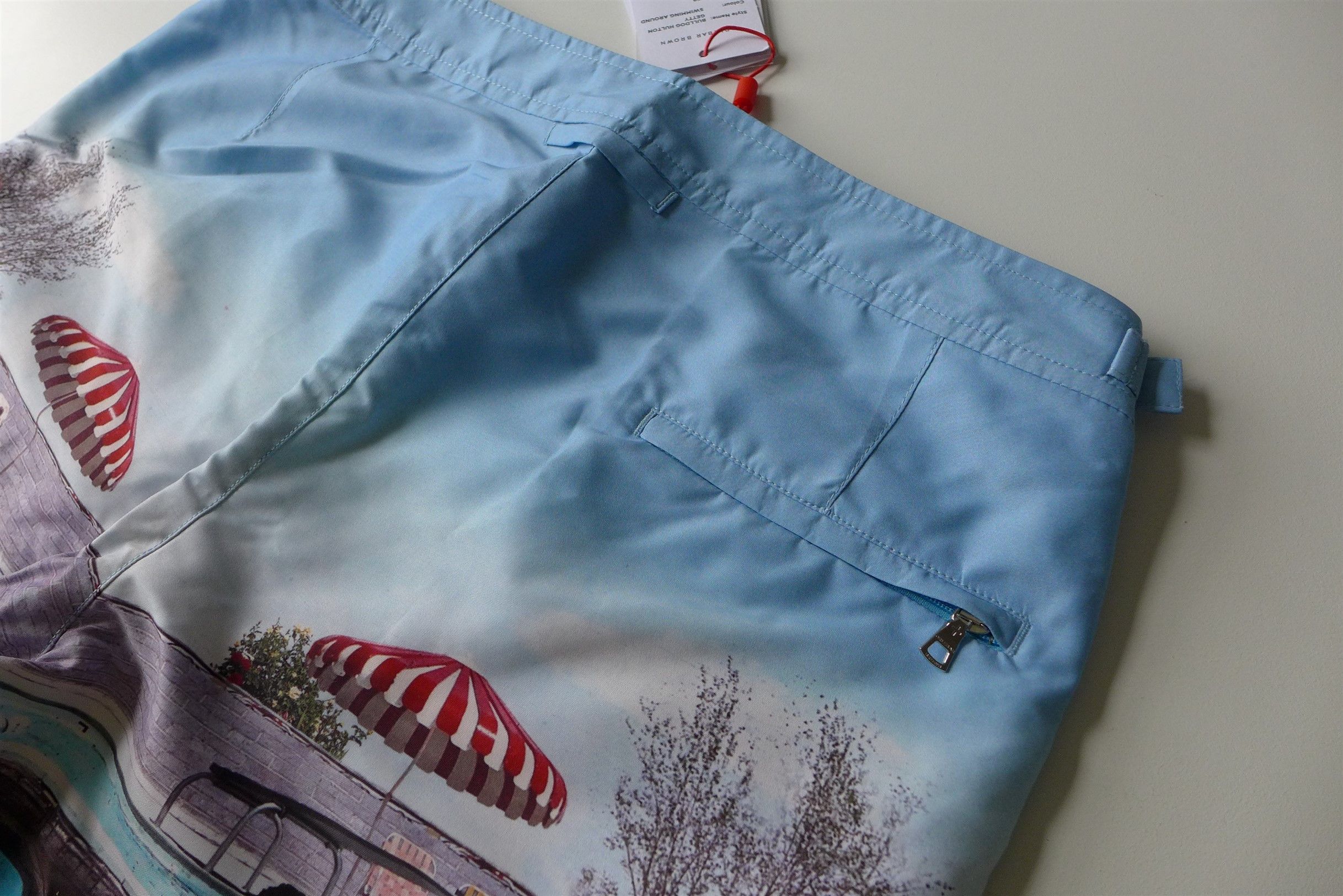 Orlebar Brown Orlebar Brown Bulldog Swim Shorts - Swimming Around Size US 30 / EU 46 - 11 Thumbnail