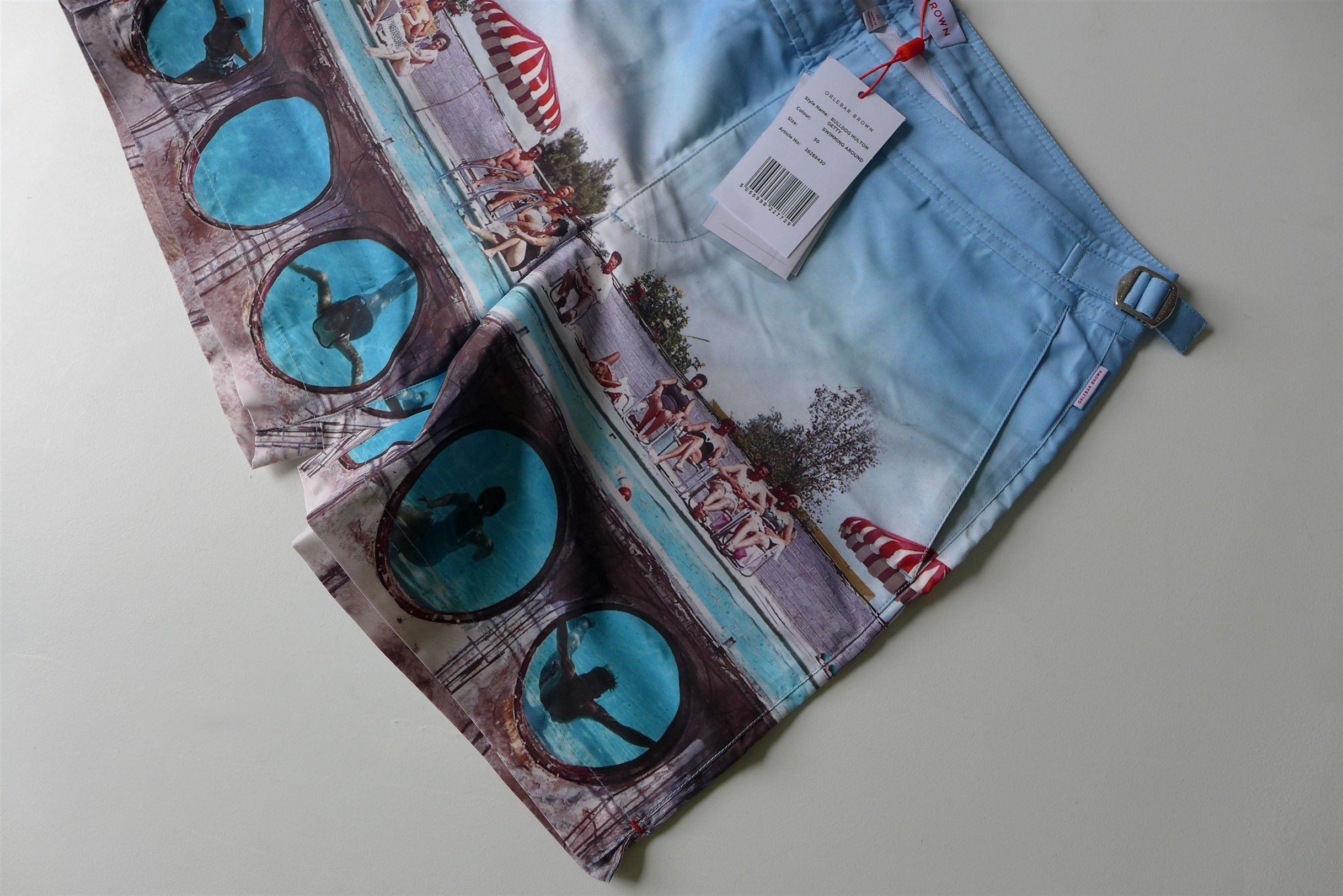 Orlebar Brown Orlebar Brown Bulldog Swim Shorts - Swimming Around Size US 30 / EU 46 - 7 Thumbnail