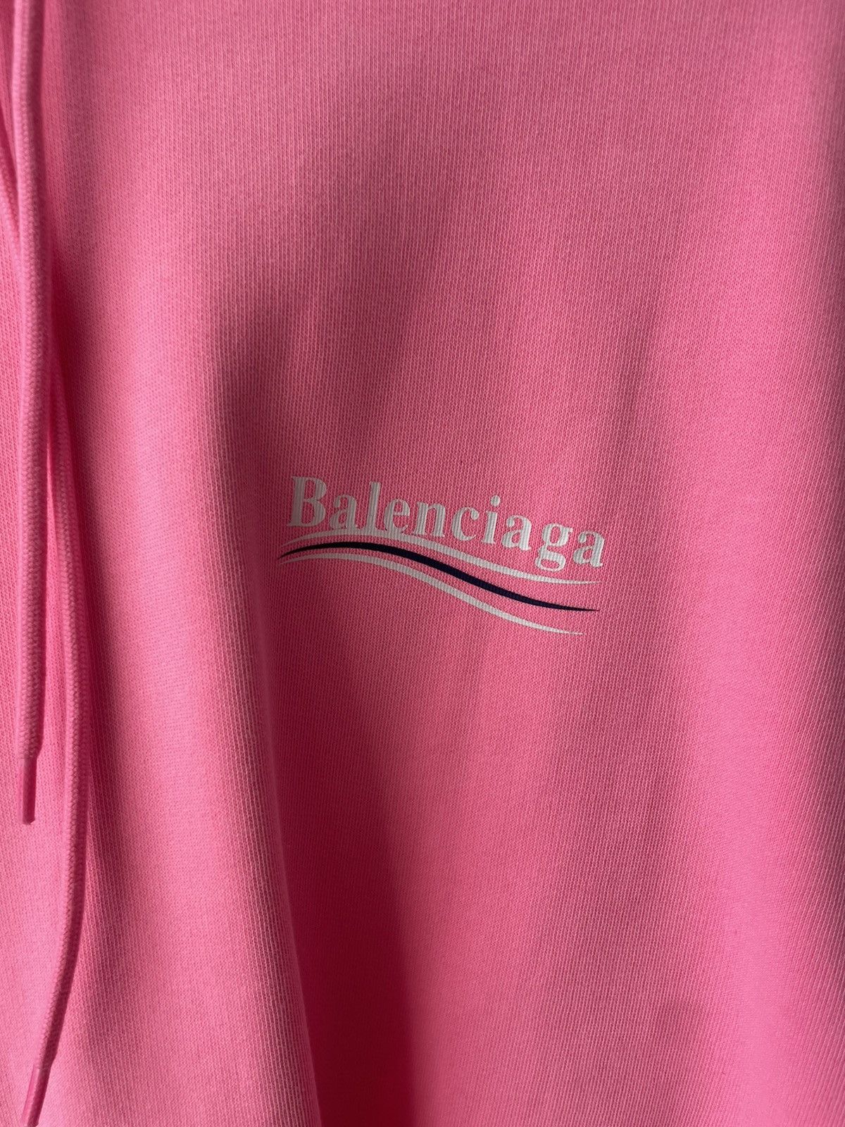 Balenciaga Balenciaga pink logo hoodie Size US S / EU 44-46 / 1 - 2 Thumbnail