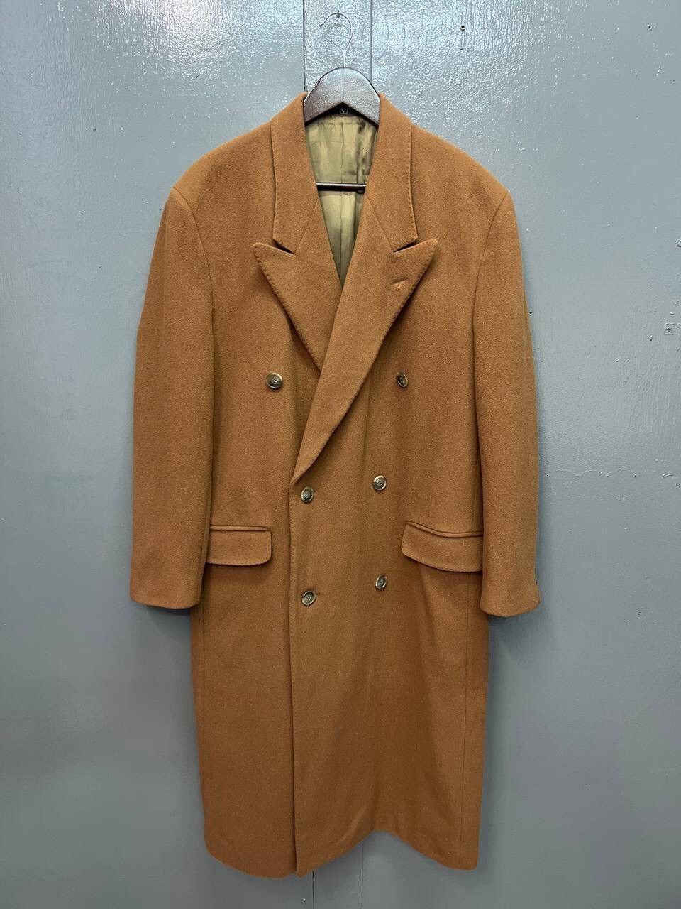 image of Cashmere Wool x Valentino Garavani Overcoat Wool, Men's (Size Large)