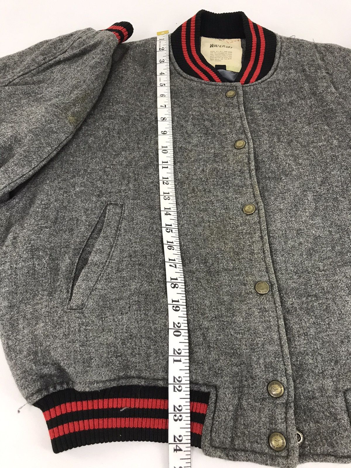 Japanese Brand Water Sky V-Spirit 1964 Campus Gal Varsity Jacket College Size US M / EU 48-50 / 2 - 11 Thumbnail