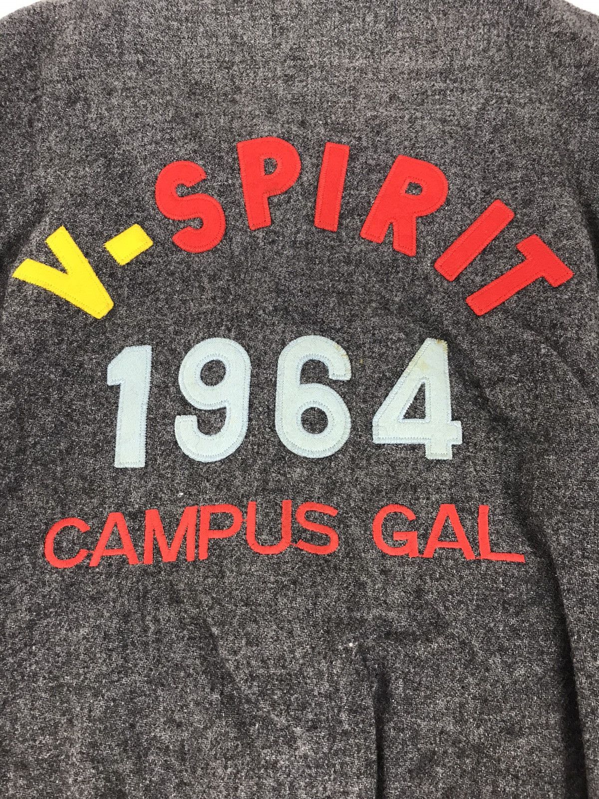 Japanese Brand Water Sky V-Spirit 1964 Campus Gal Varsity Jacket College Size US M / EU 48-50 / 2 - 2 Thumbnail