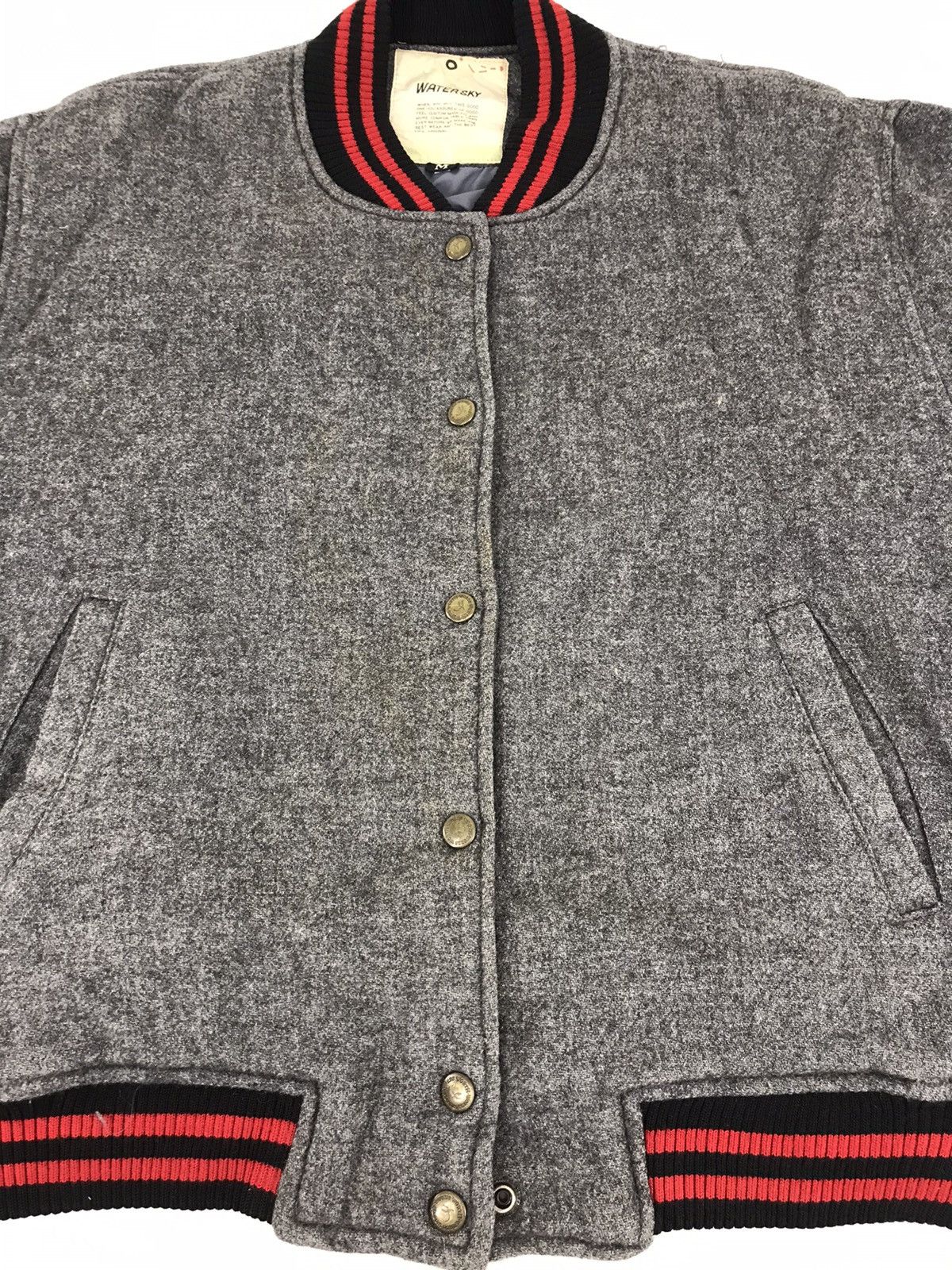 Japanese Brand Water Sky V-Spirit 1964 Campus Gal Varsity Jacket College Size US M / EU 48-50 / 2 - 5 Thumbnail