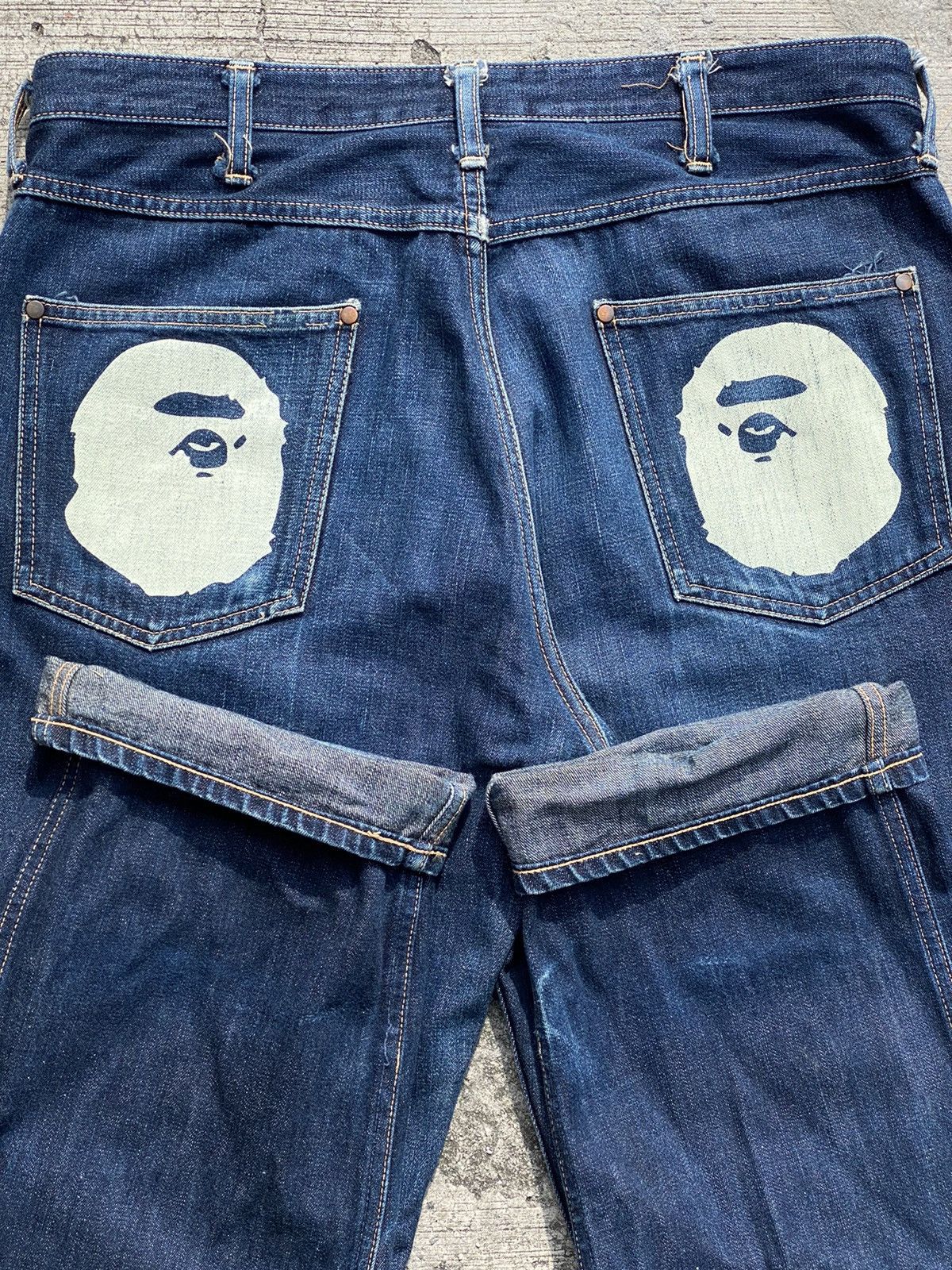 Bape Ape Head Denim Size US 34 / EU 50 - 6 Thumbnail