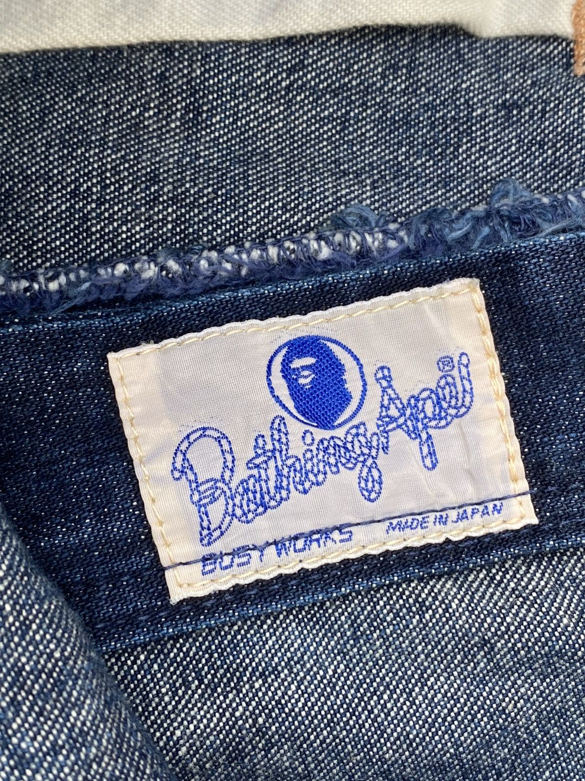 Bape Ape Head Denim Size US 34 / EU 50 - 13 Thumbnail