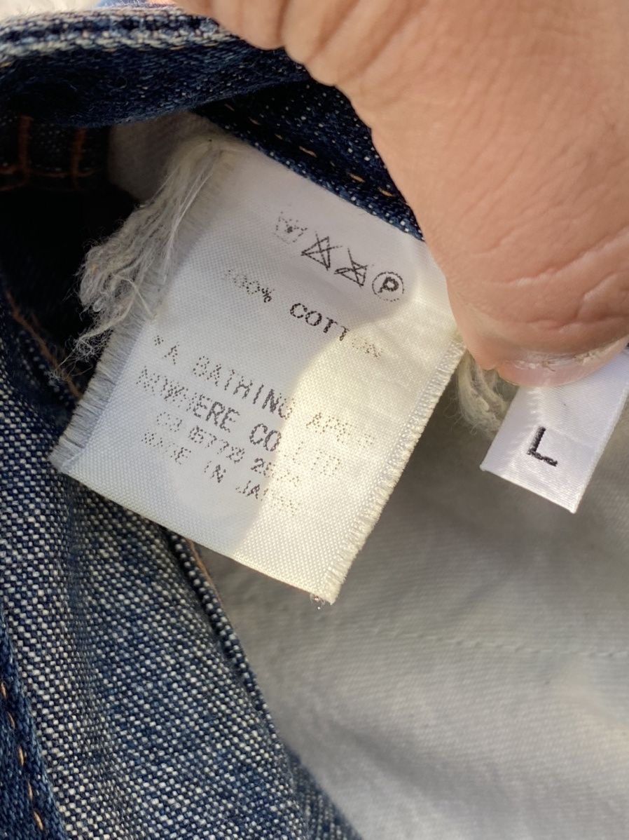 Bape Ape Head Denim Size US 34 / EU 50 - 11 Thumbnail