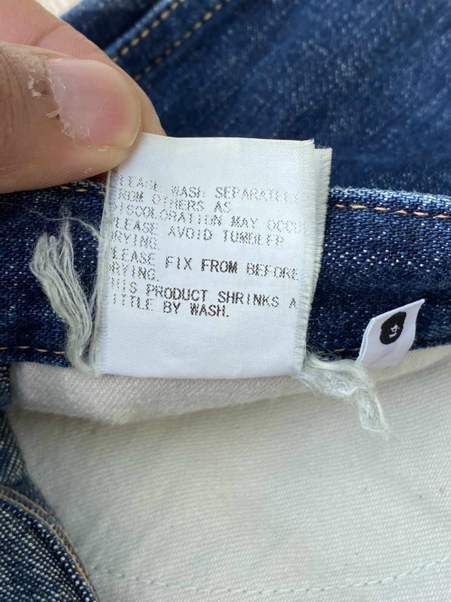 Bape Ape Head Denim Size US 34 / EU 50 - 12 Thumbnail