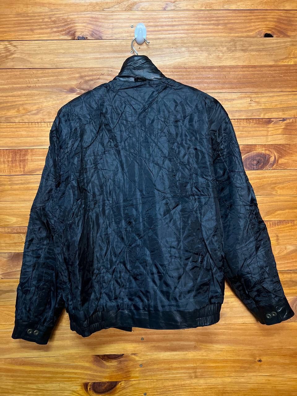 Leather VINTAGE ZIP UP LEATHER JACKET Size US L / EU 52-54 / 3 - 14 Thumbnail