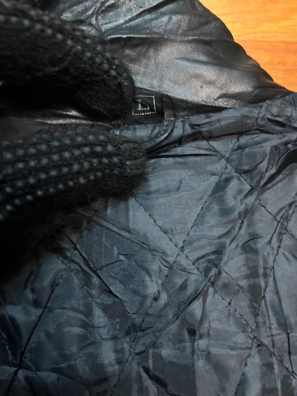 Leather VINTAGE ZIP UP LEATHER JACKET Size US L / EU 52-54 / 3 - 15 Thumbnail