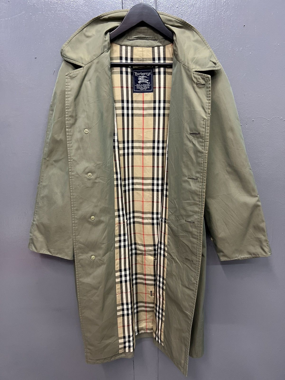 Burberry BURBERRYS LONDON SPECIAL MADE FOR MARUZEN TOKYO TRENCHCOAT Size US M / EU 48-50 / 2 - 5 Thumbnail