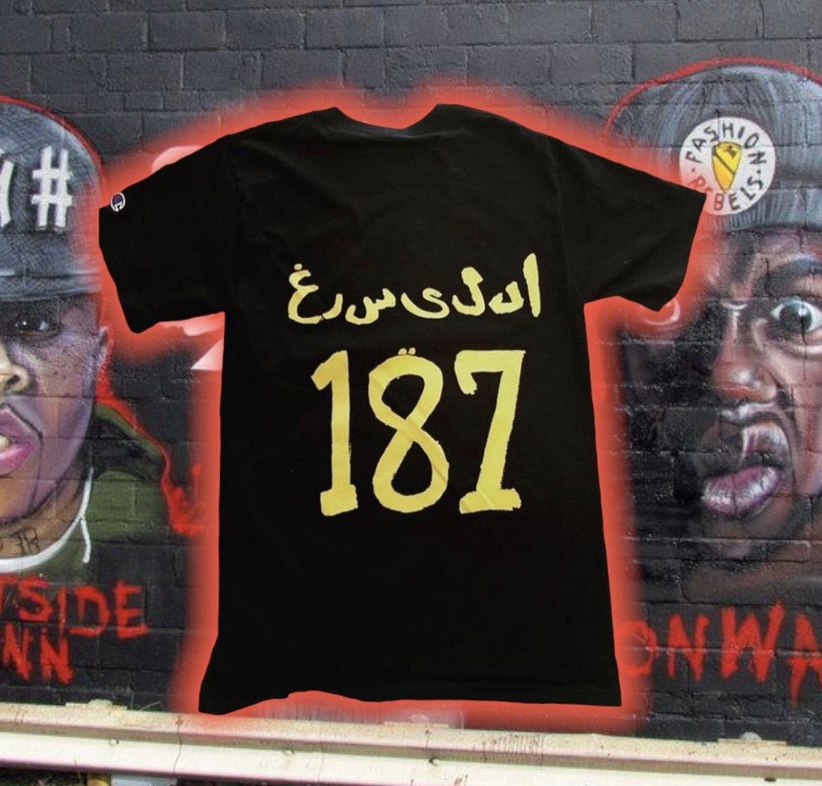 Champion × Rap Tees The oFFiCiaL GRiSeLDa ⚖️🦂 aLMiGHTY TouR T-SHiRT 👕 🆕 Size US M / EU 48-50 / 2 - 2 Thumbnail