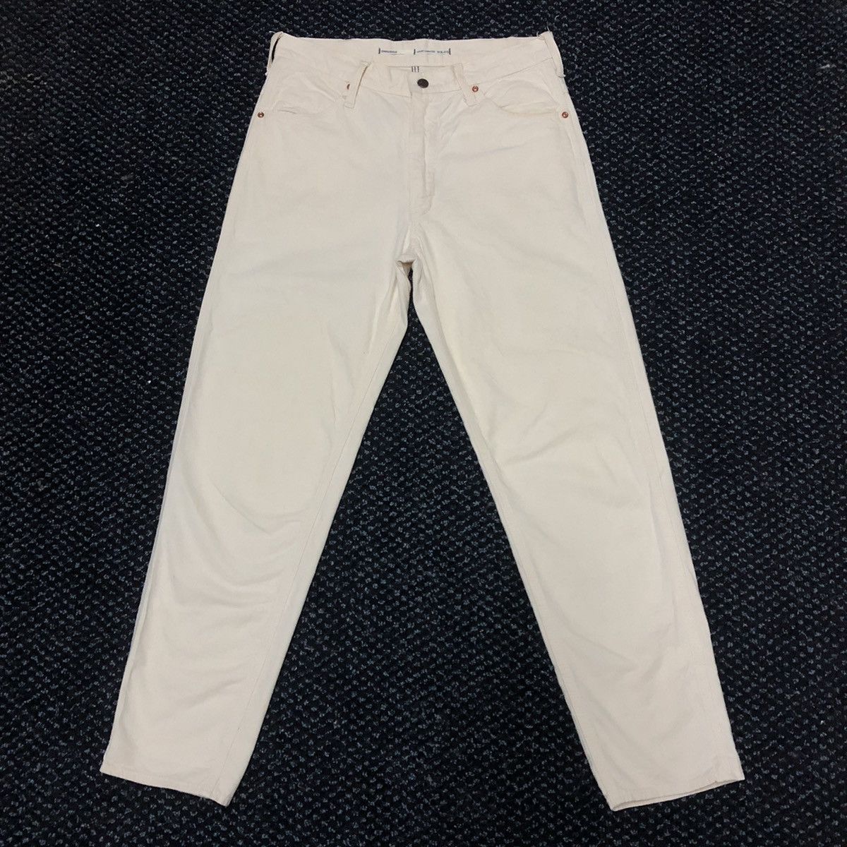 image of Garment Reproduction Of Workers x Omnigod Japan Workers Carpenter Denim in Cream, Men's (Size 30)