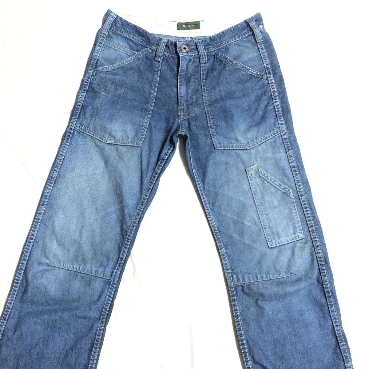 FOB Factory × Japanese Brand FOB Factory Japan Military Baker Denim Size US 30 / EU 46 - 6 Thumbnail
