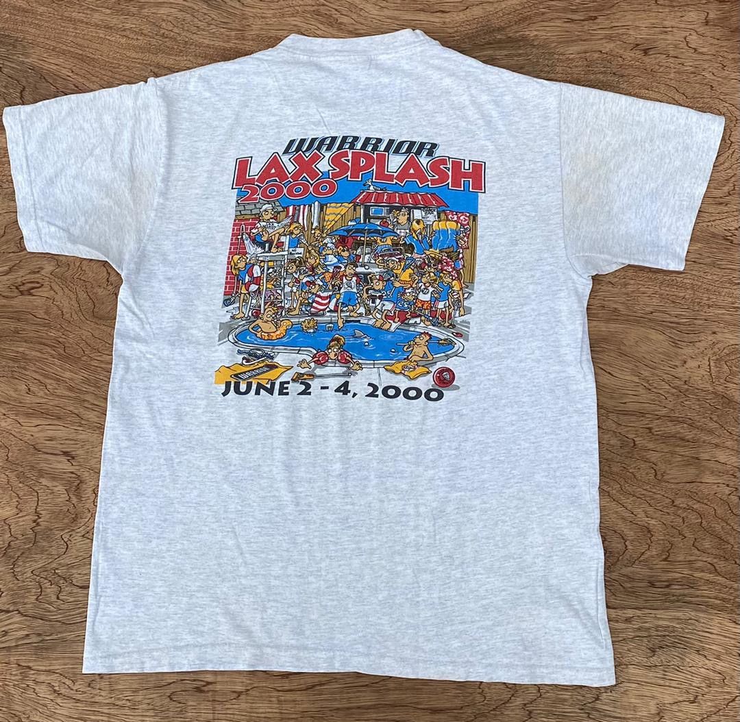 Hanes × Vintage vintage tee Lax Splash 2000 A26 Size US M / EU 48-50 / 2 - 1 Thumbnail